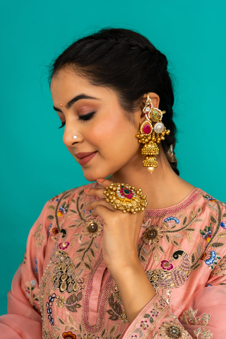 ANMOL Anguthi - Statement Ring (Adjustable)