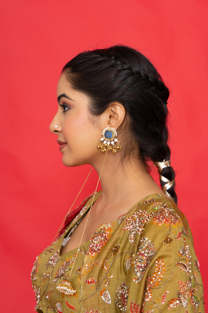 Mast Ghazal - Long chain jhumki -