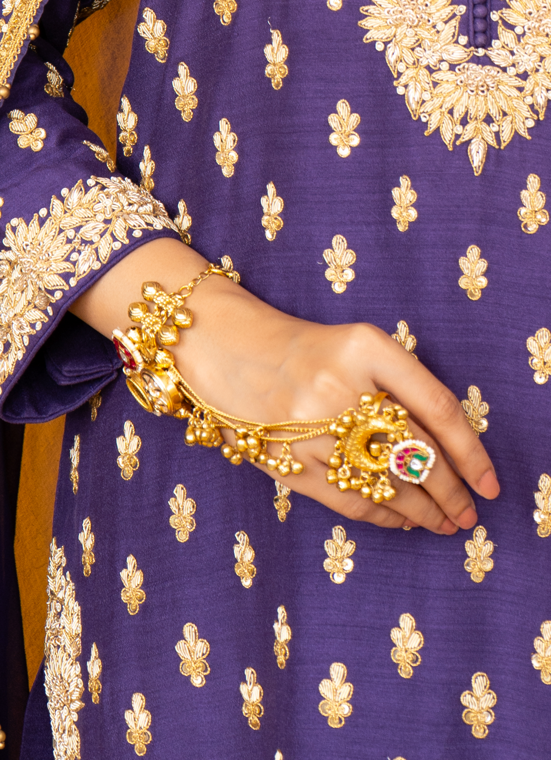 Roohafza Hathphool - Handharness (Adjustable ) - SINGLE PC