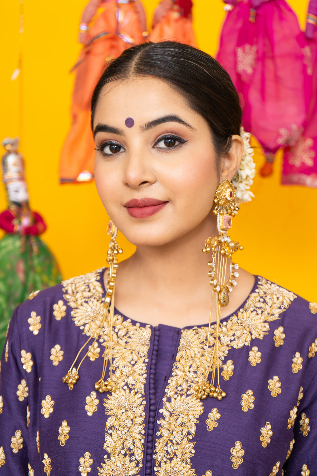 Mehreen Kasmiri Long earings