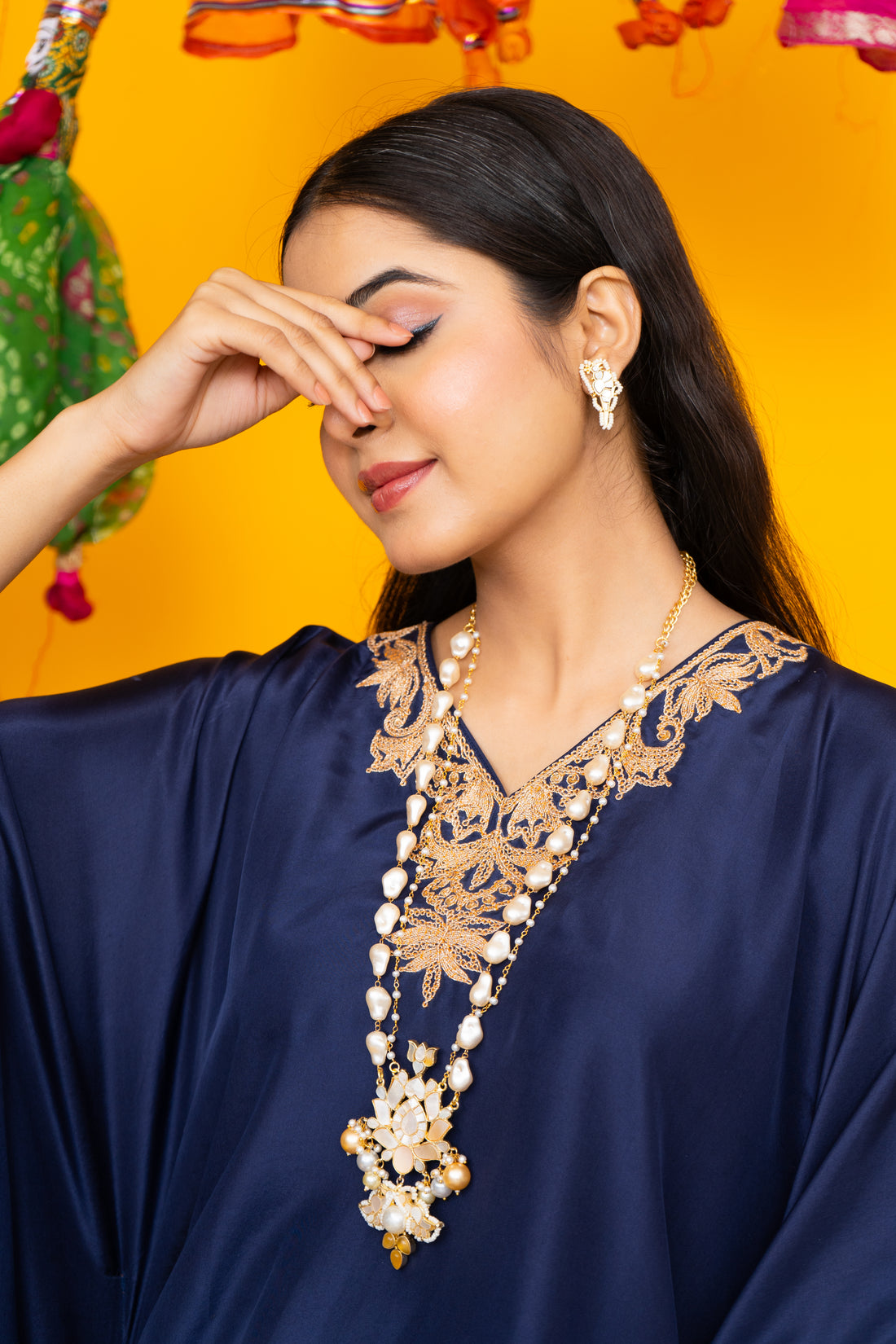 Lily of the Valley- MOP -pendant set