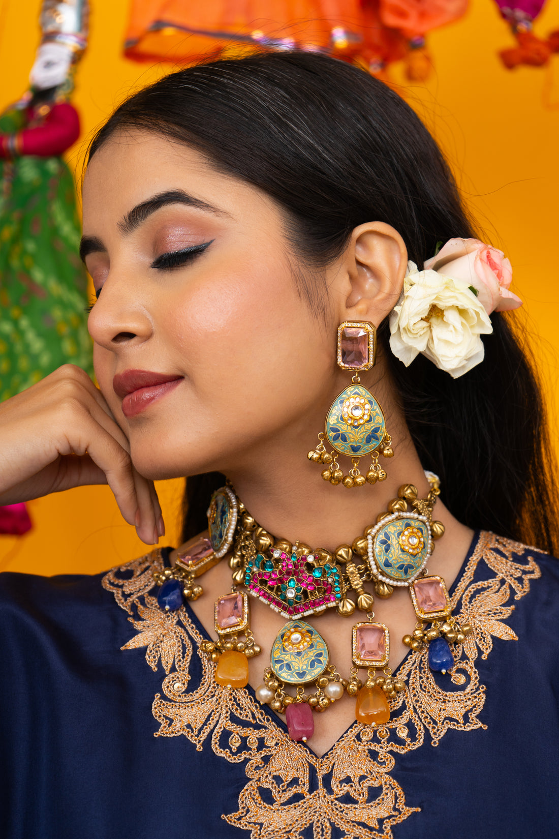 Shikara Grandeur Necklace Set