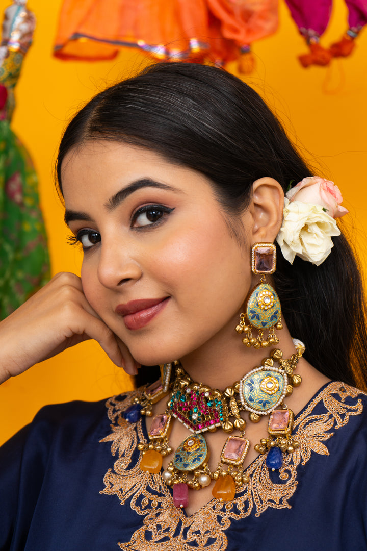 Shikara Grandeur Necklace Set