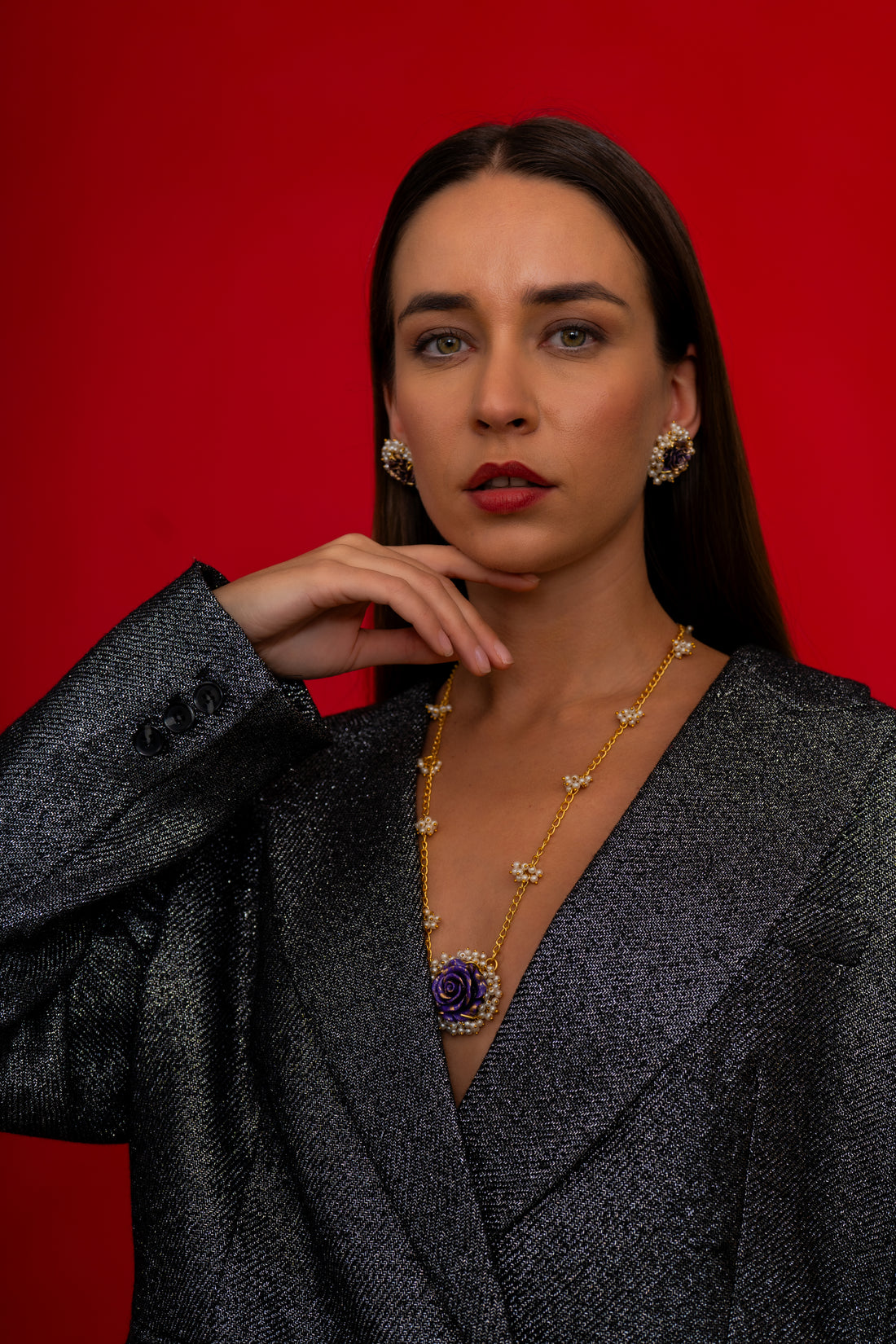 BEAUTIFUL FLOWERS PENDANT