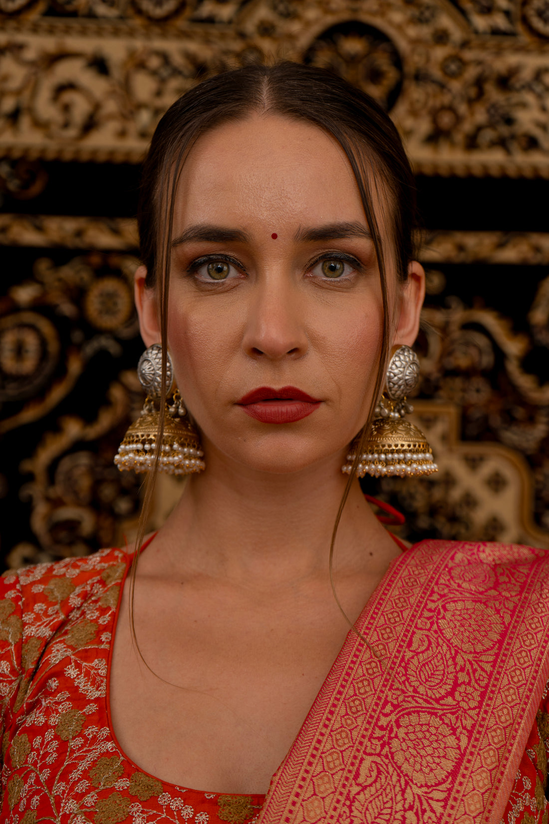 Meena kumari fusion earings