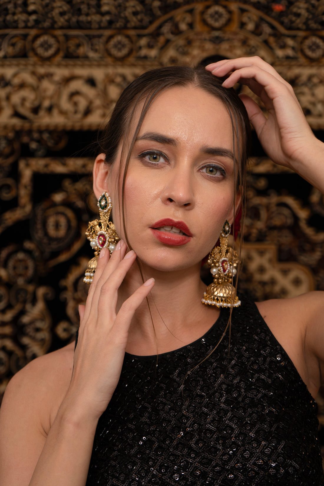 Asmaira jadau Earings