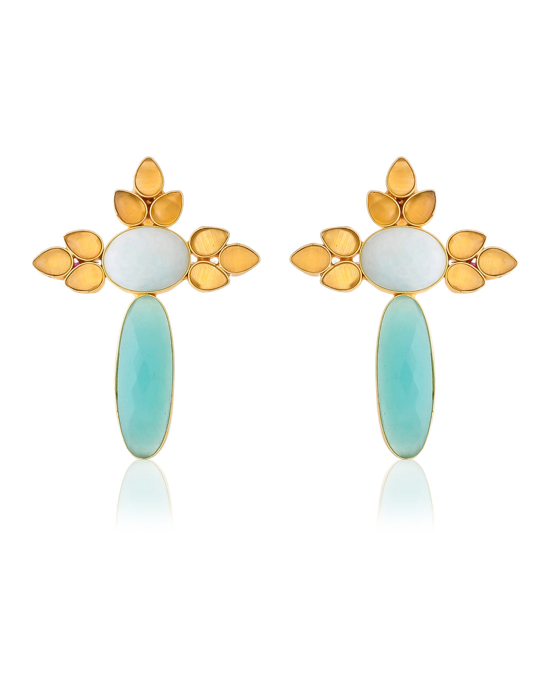 XANTHE YELLOW EARRINGS