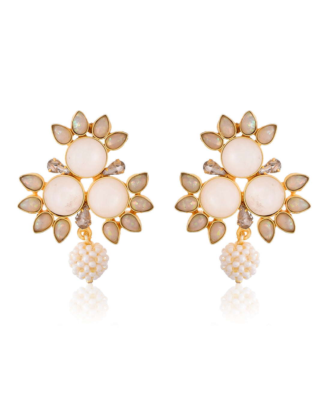 ANDI PEARL OPAL STUDS