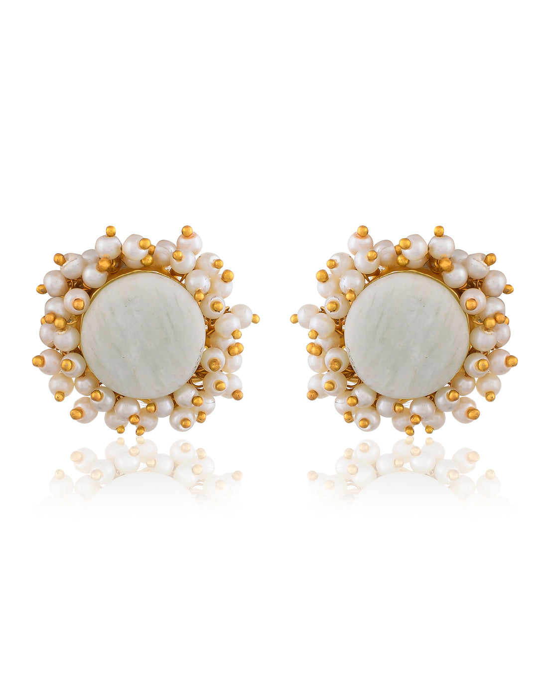 AQUAMARINE ROUGH EARRINGS