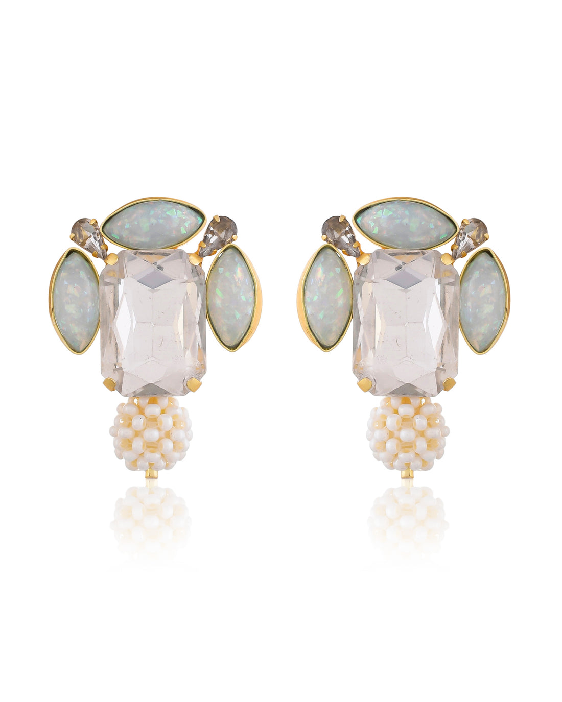 BLUE AND WHITE STUDS