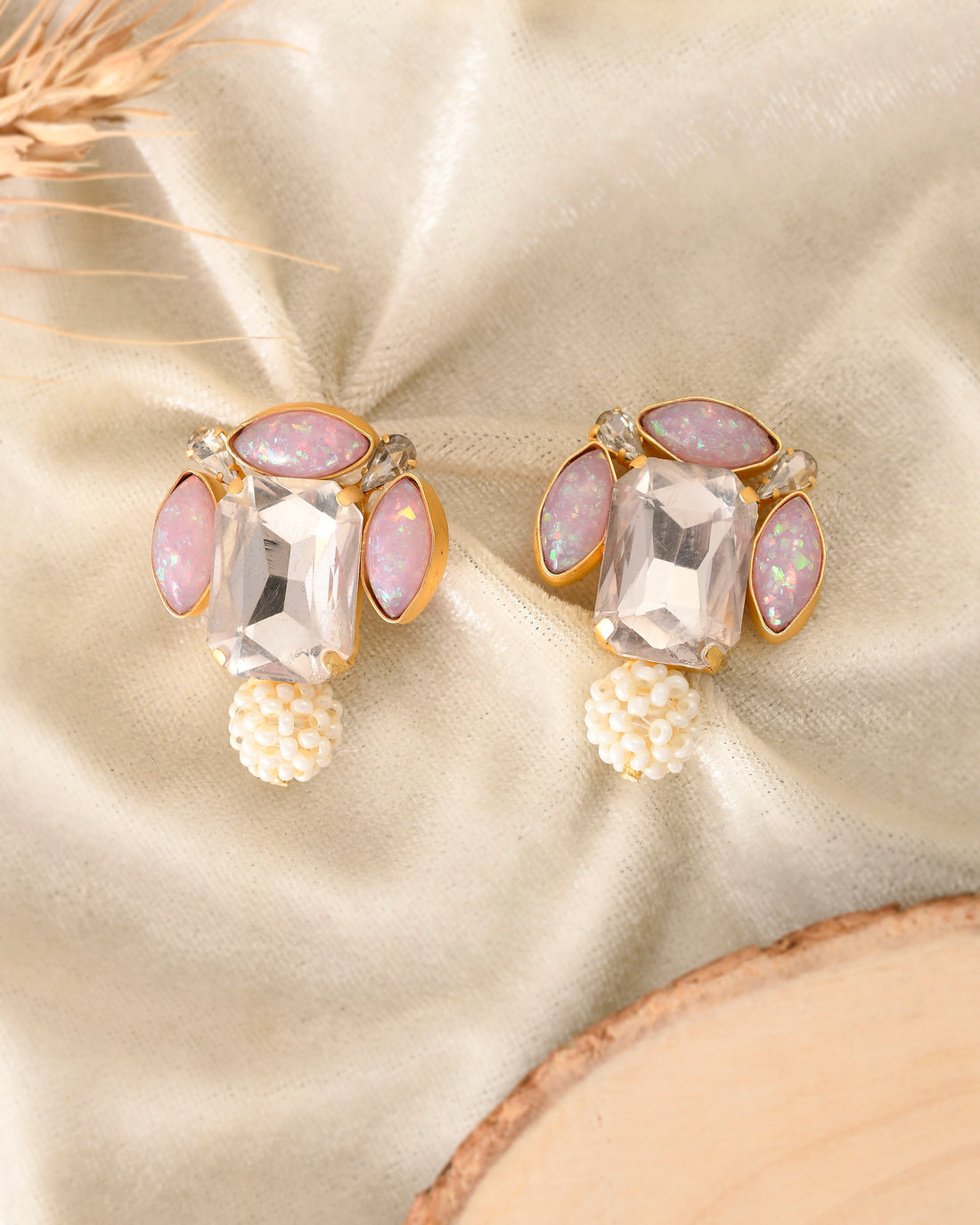 PINK AND WHITE STUDS