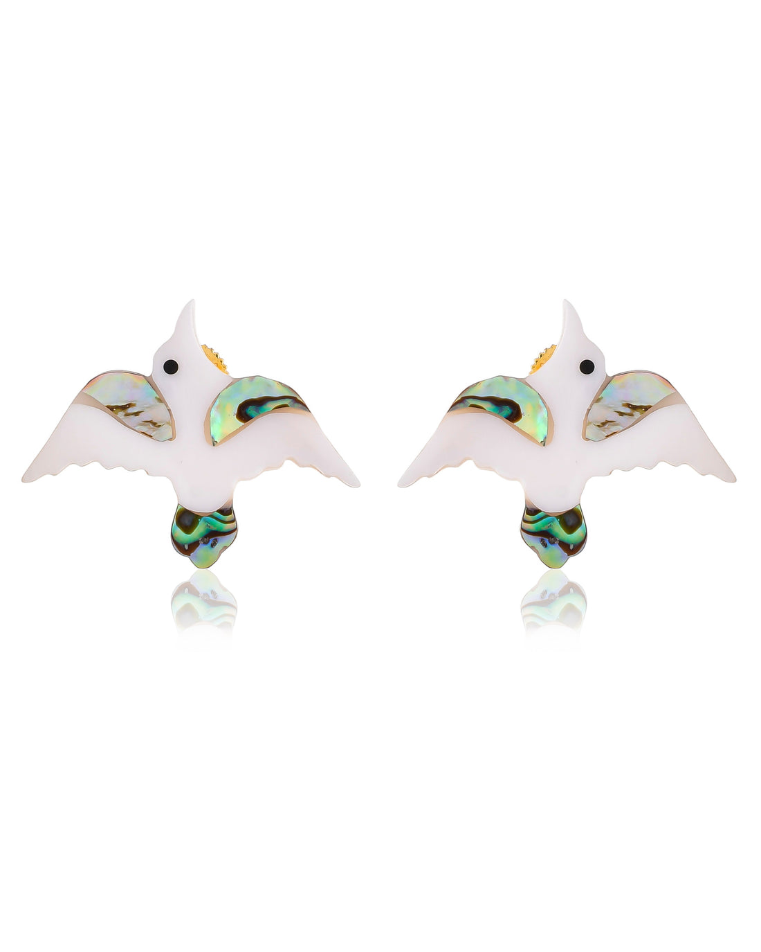THE FLYING STORK EARRINGS