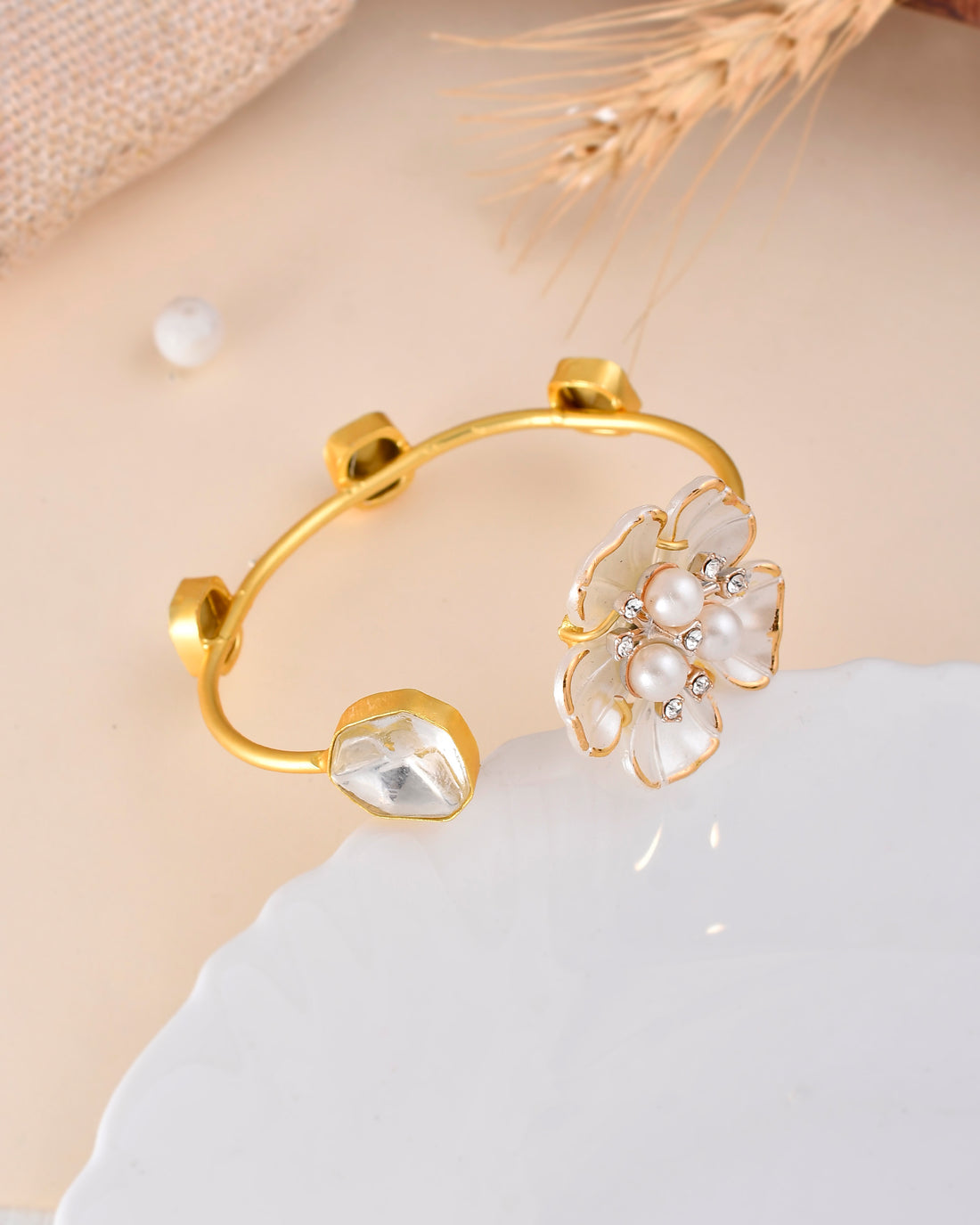 WHITE FUSION BRACELET