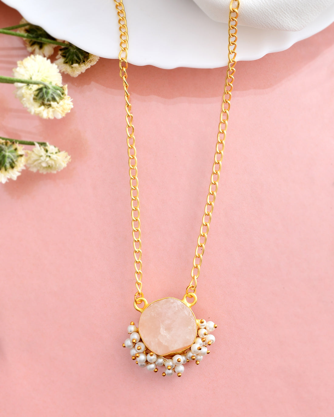 ROCK ROUTINE ROSEQUARTZ STONE