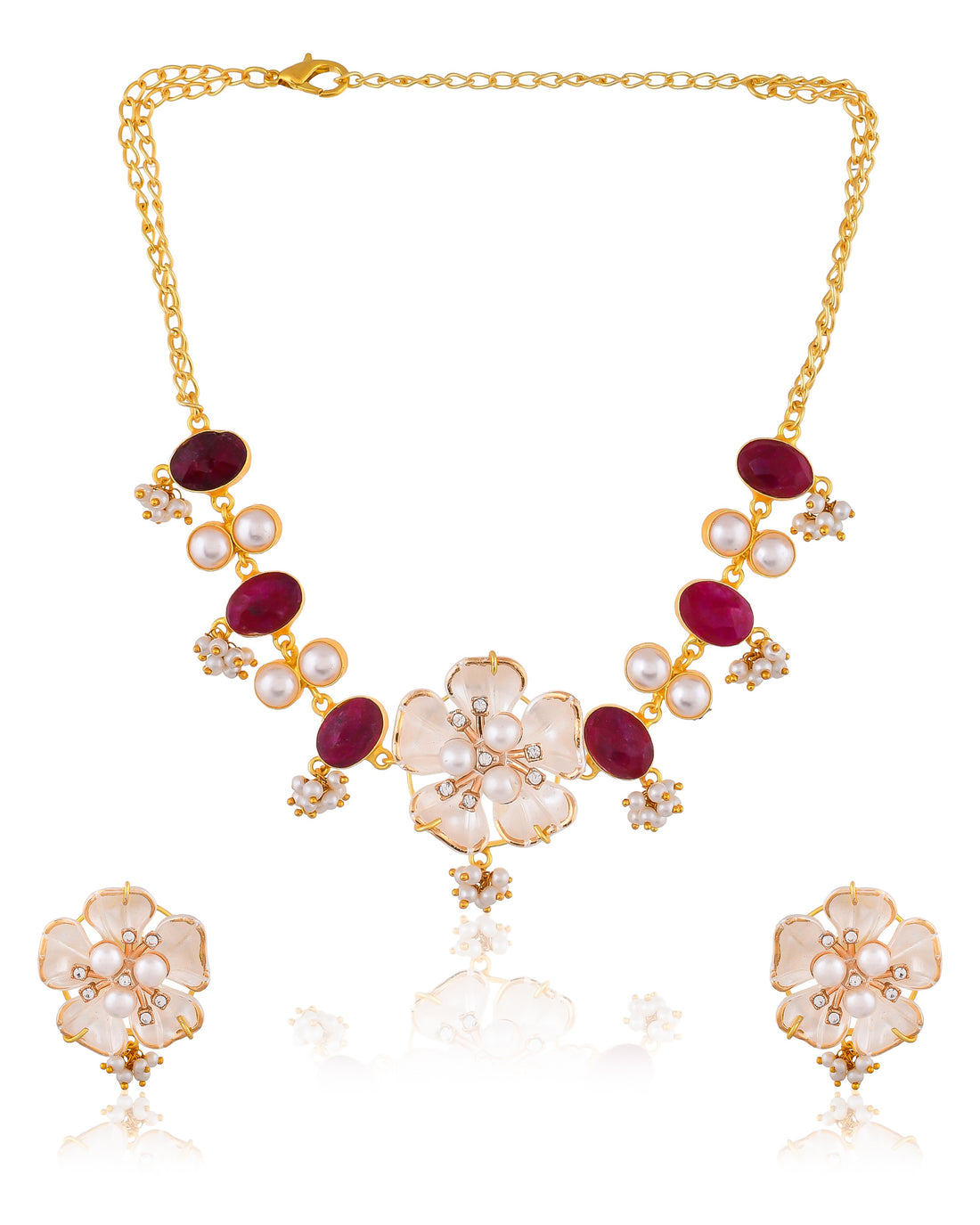 AMARA FLOWER NECKLACE
