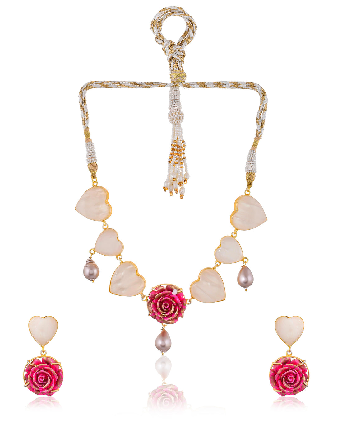PINK CHAMPAGNE NECKLACE