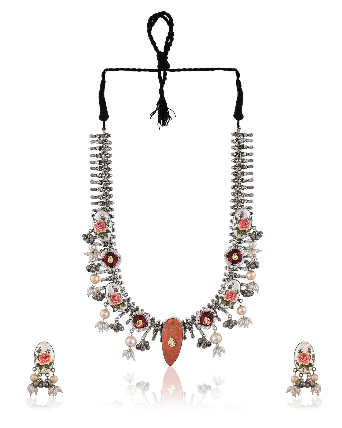 RUKMANI OXIDIZE NECKLACE