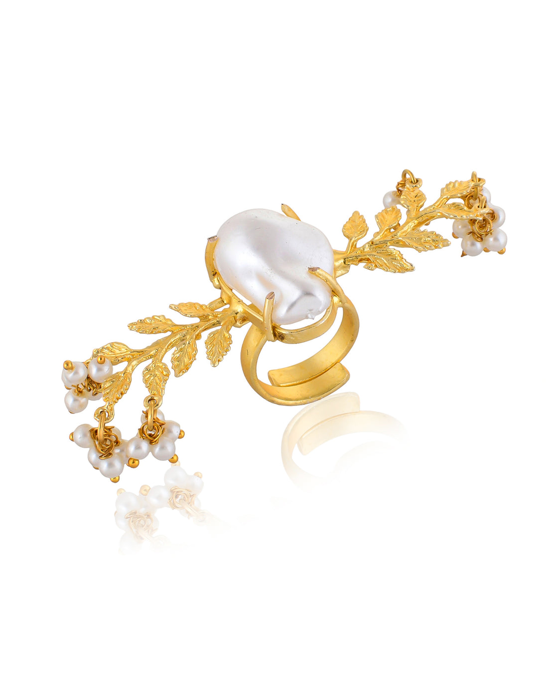BAROUQUE PEARL RING