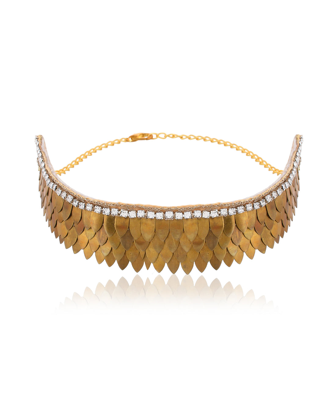 GOLD PETALS CHOKER