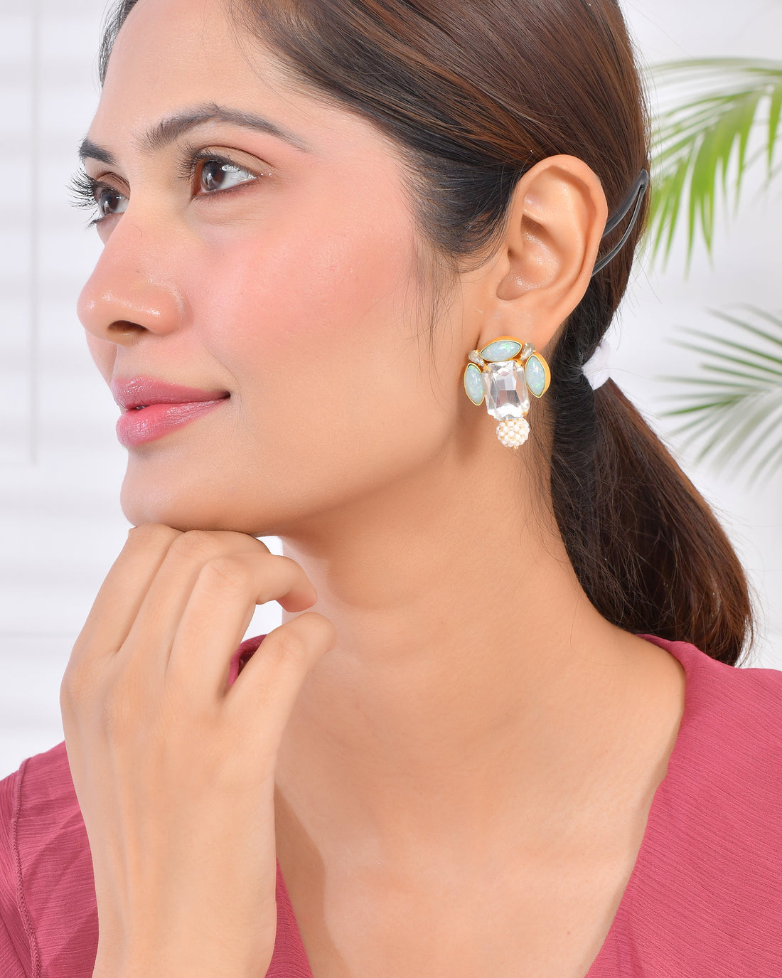 BLUE AND WHITE STUDS