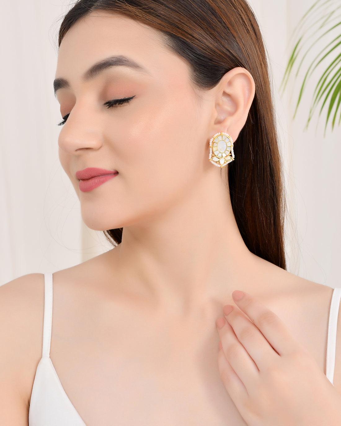 CARNATION FLOWER EARINGS