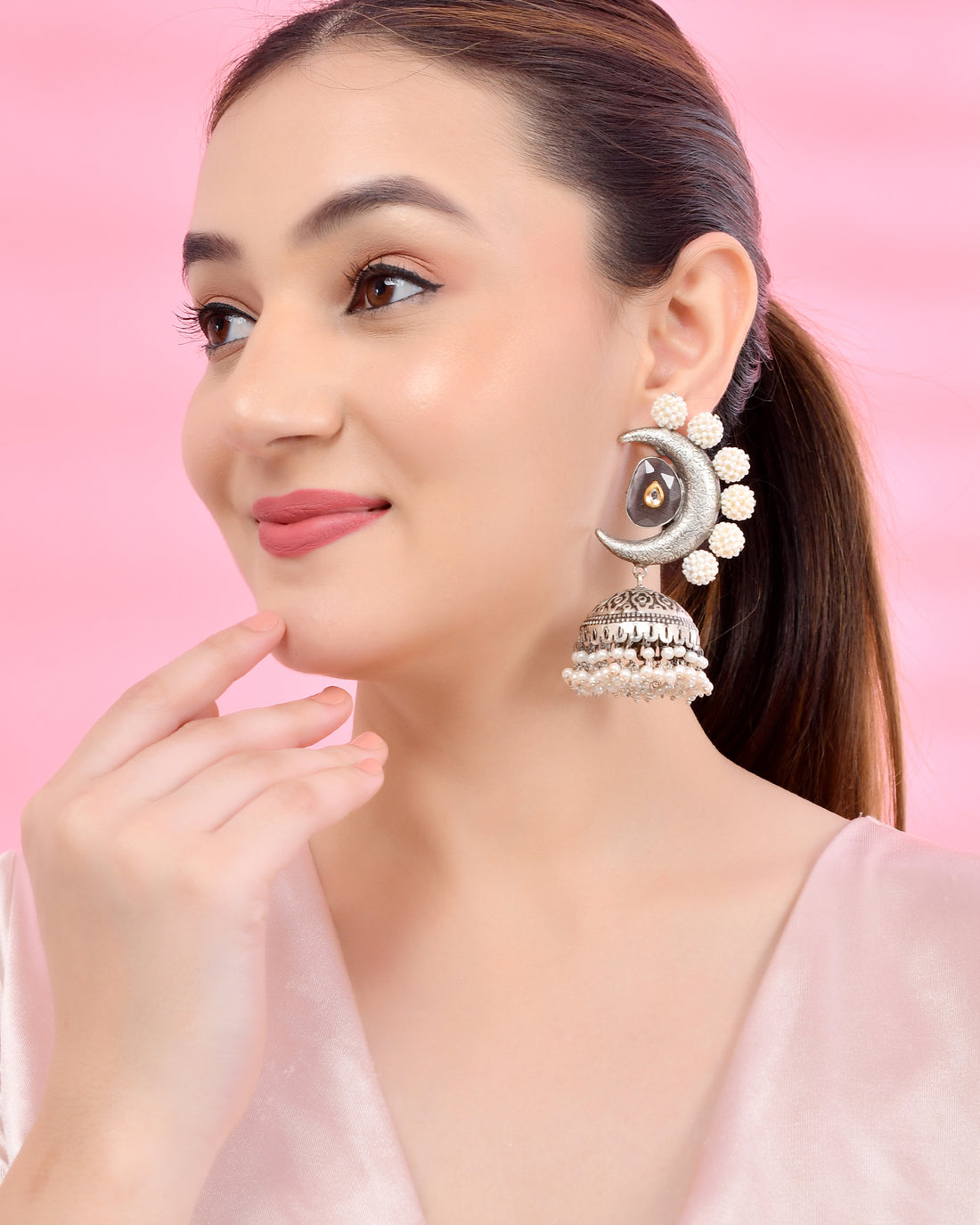 OXIDIZE STONE EARINGS