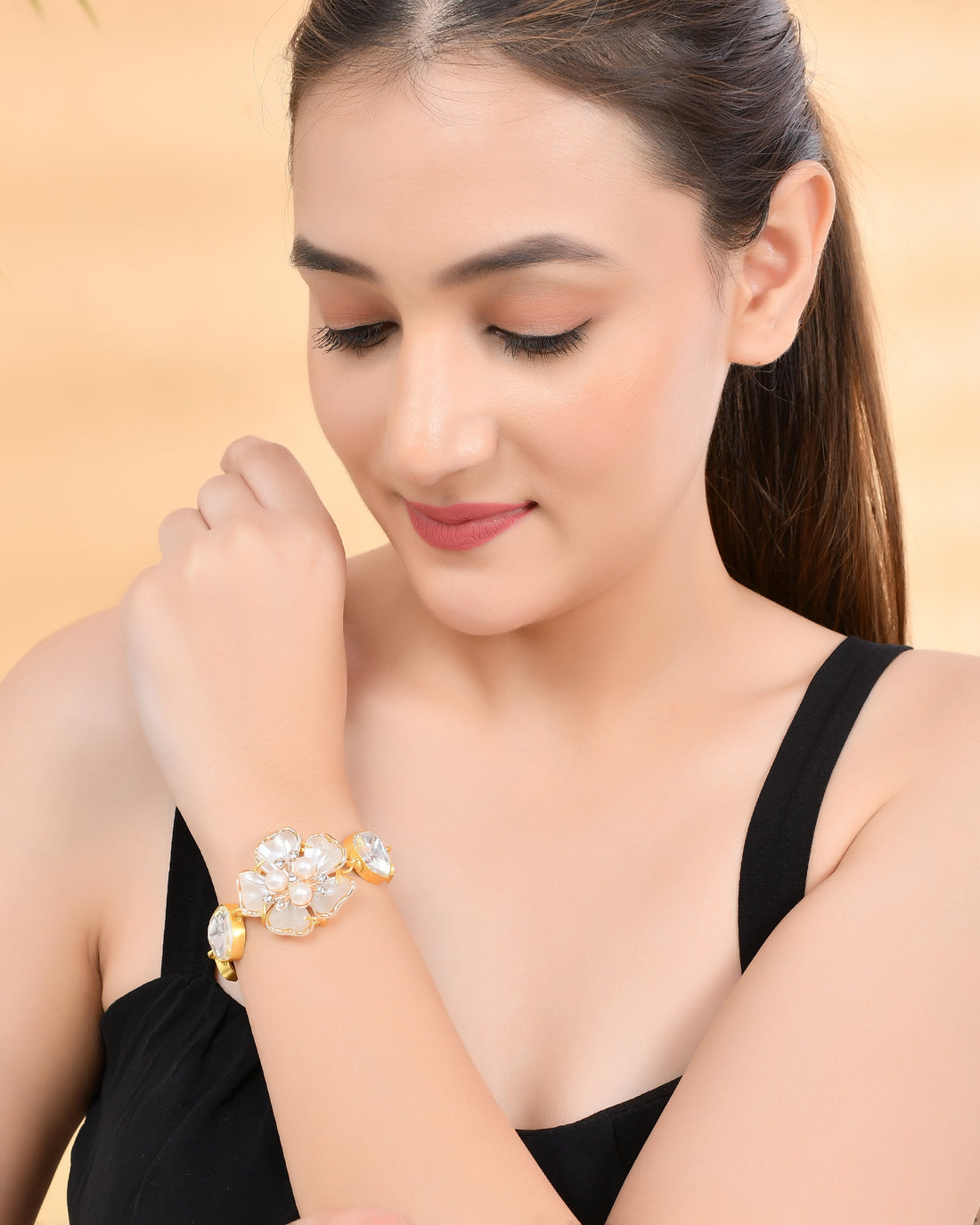 JASMINE POLKI BRACELET