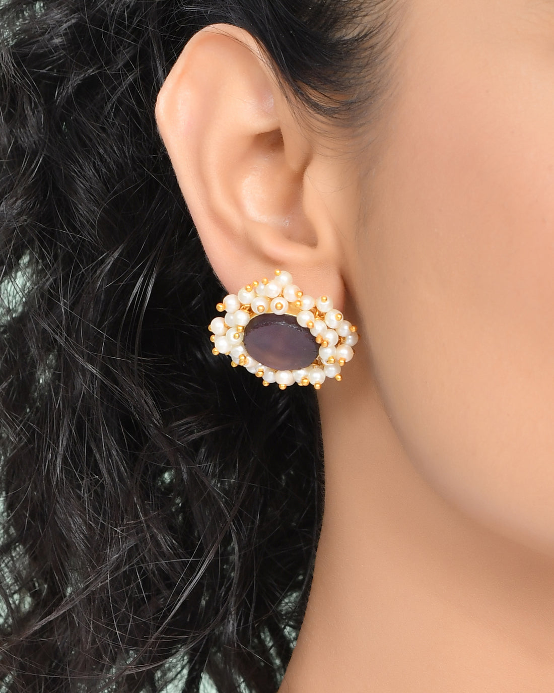 AMETHYST ROUGH EARRINGS