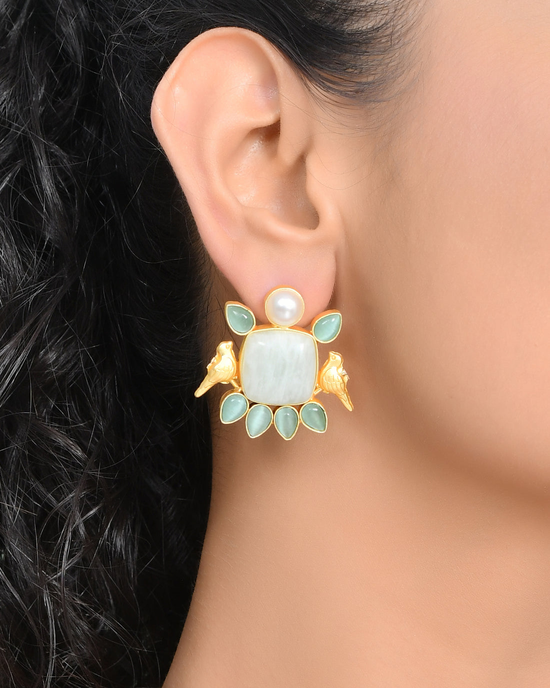 PASTLE BIRDIE STUDS