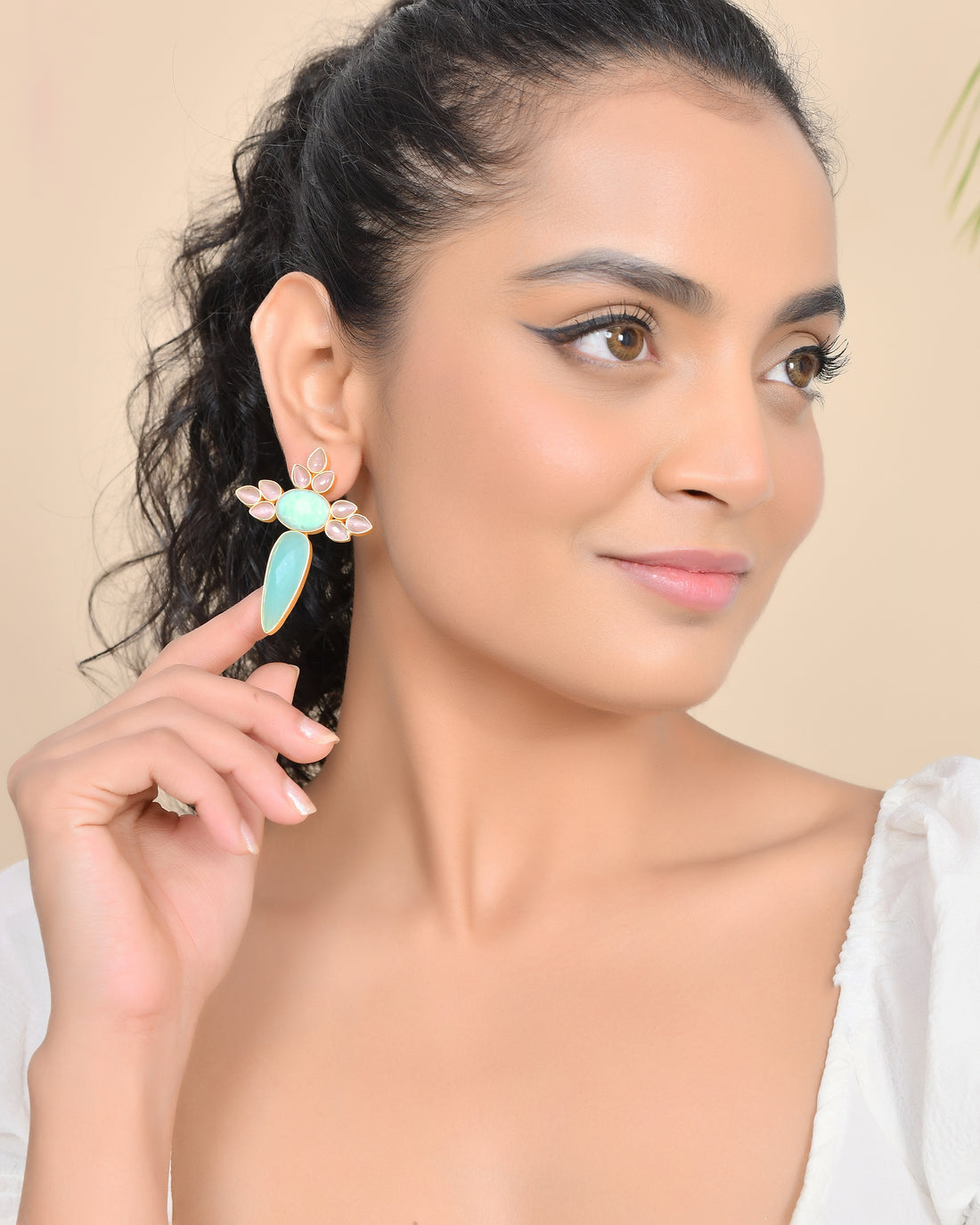 XANTHE PINK EARRINGS