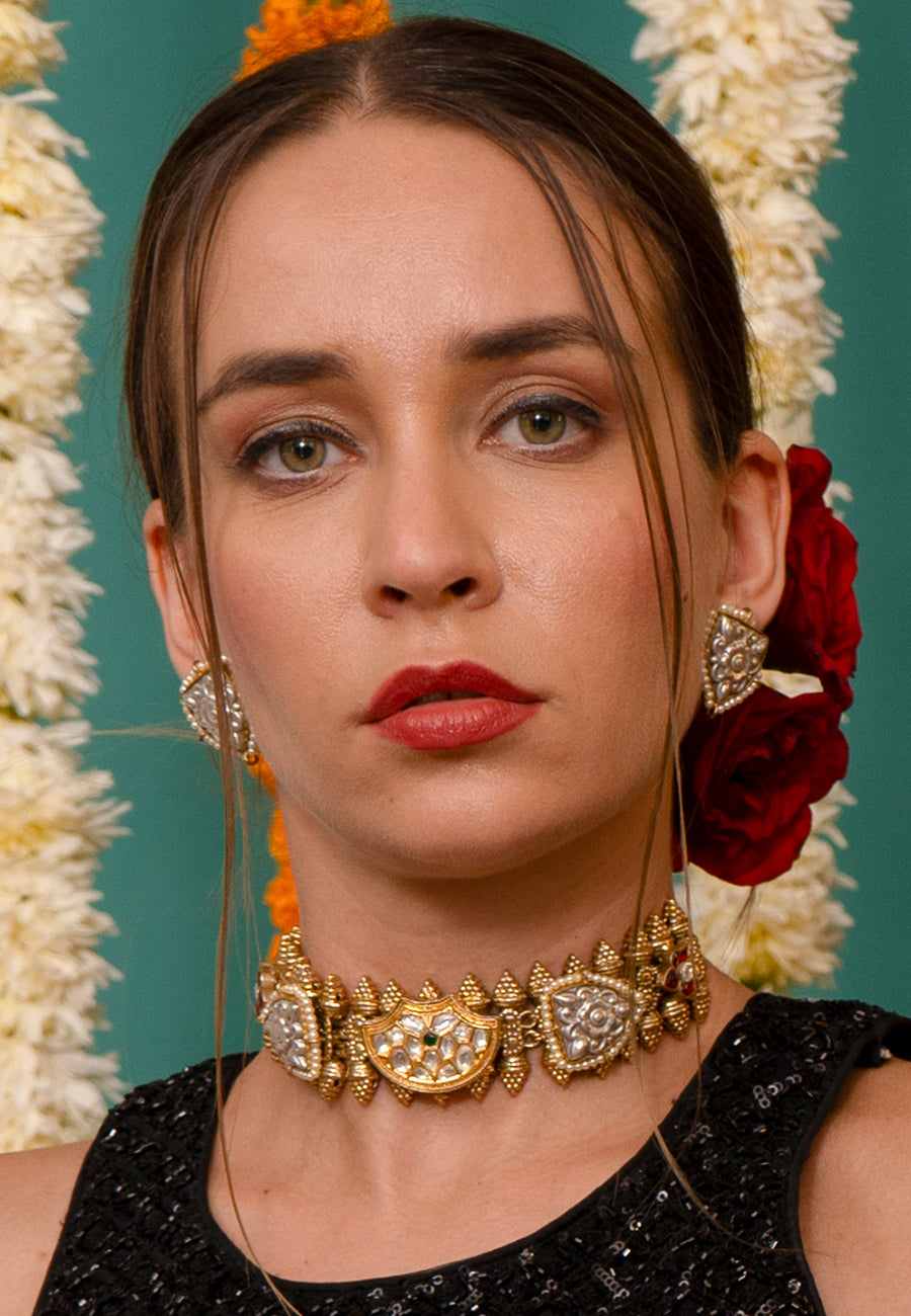 Lubhawna Jadau Necklace set