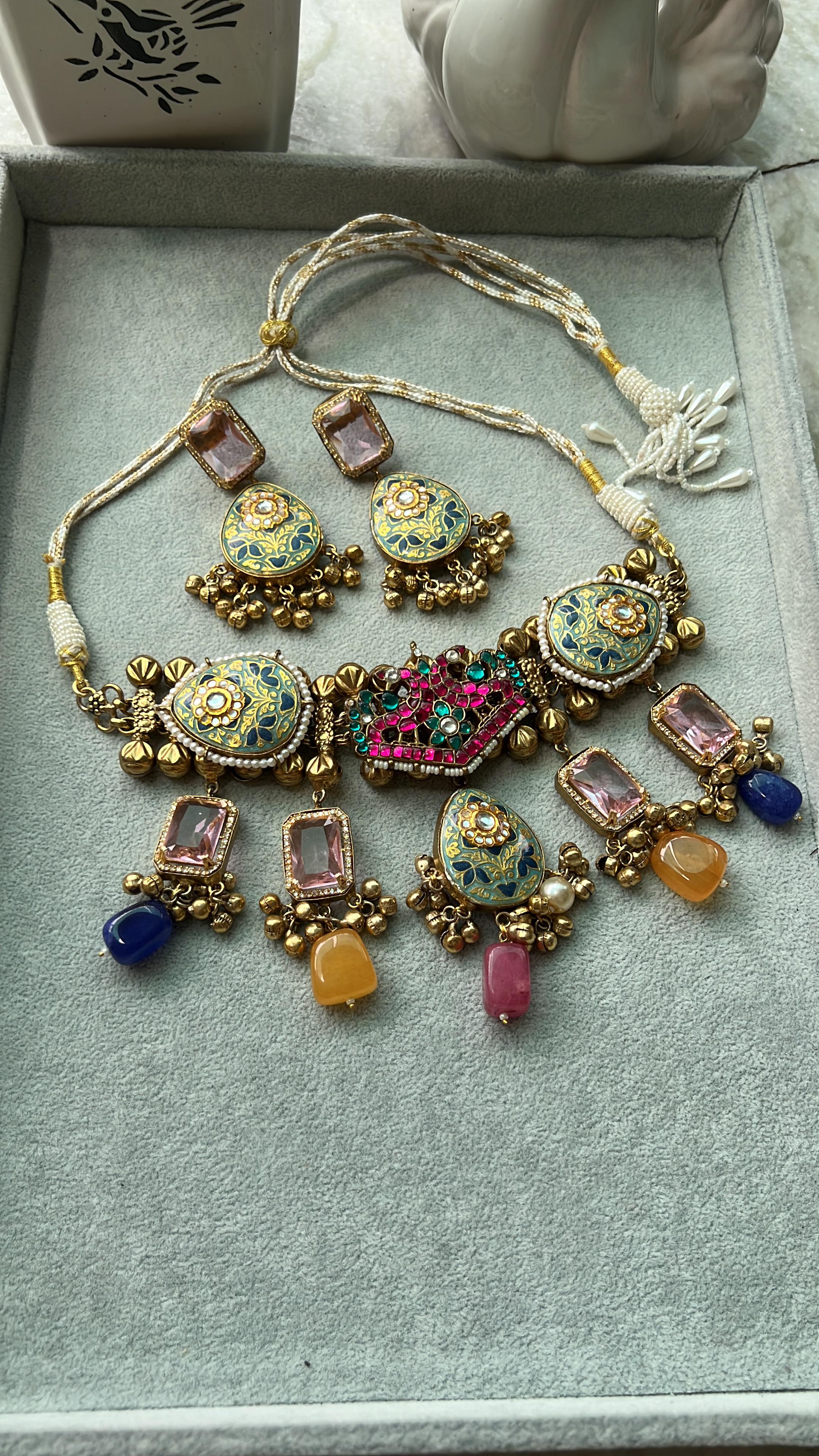 Shikara Grandeur Necklace Set