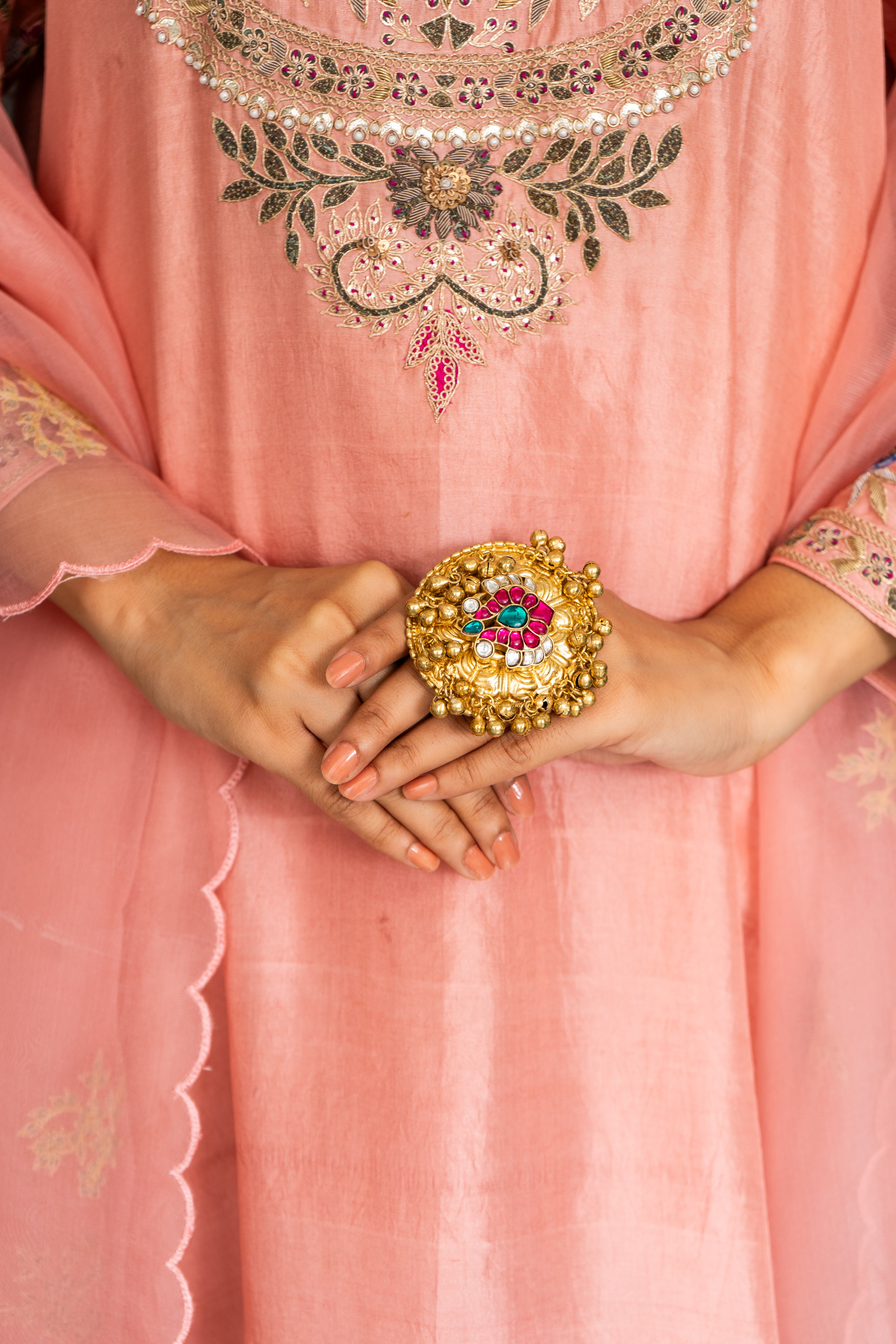 ANMOL Anguthi - Statement Ring (Adjustable)