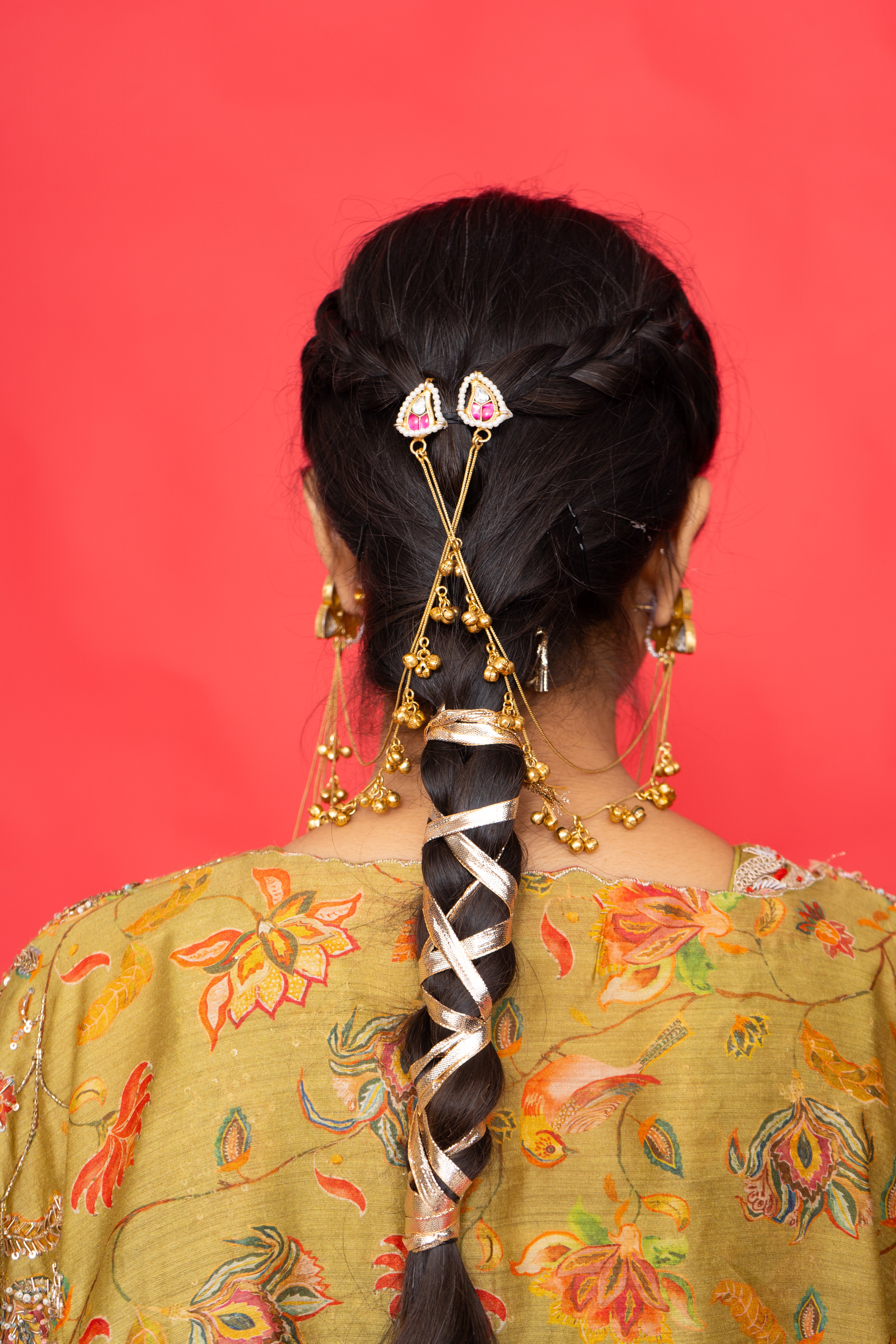 Queen of Apsaras- chain earing set