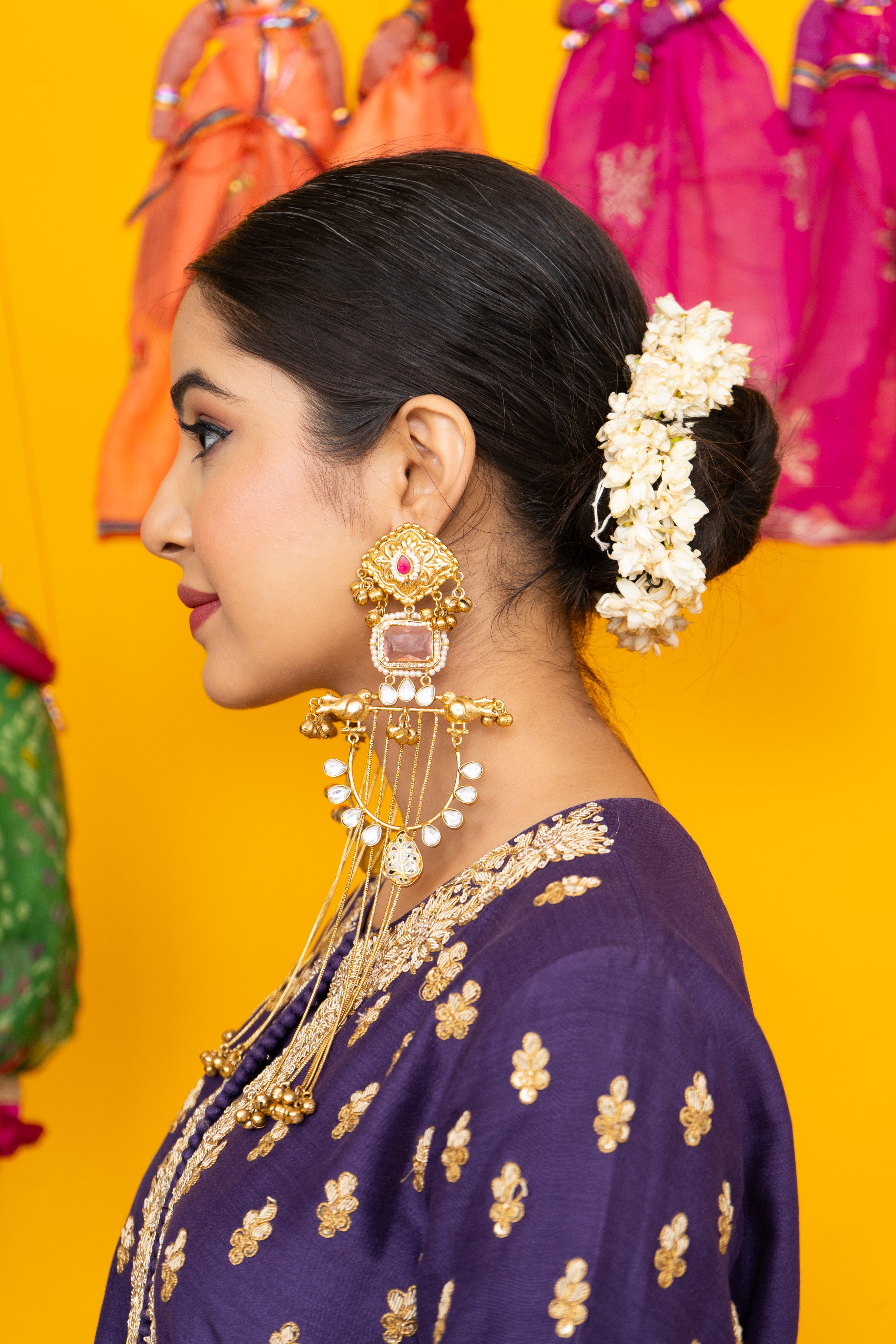 Mehreen Kasmiri Long earings