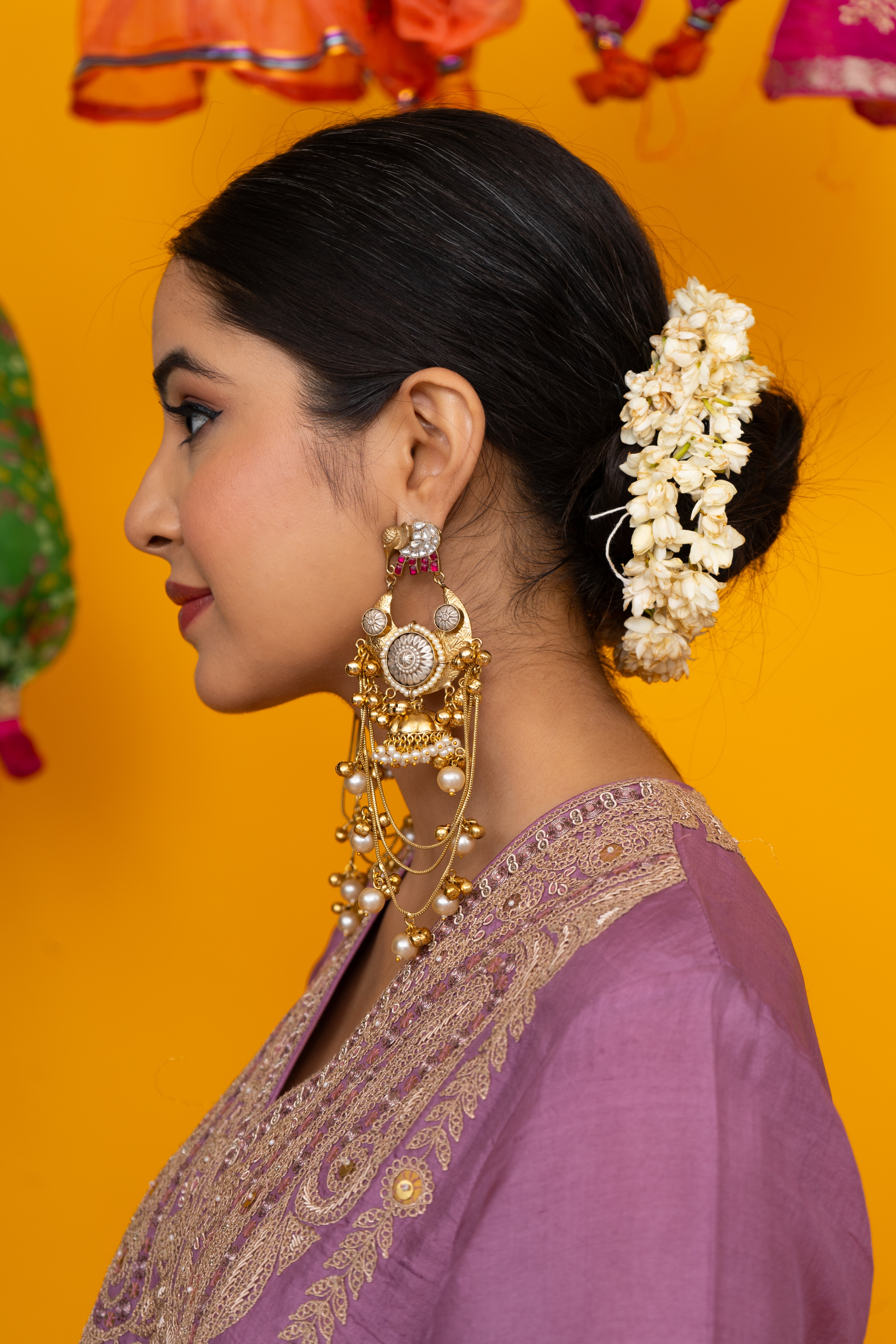 Katrina Stunning Jhumka with chain
