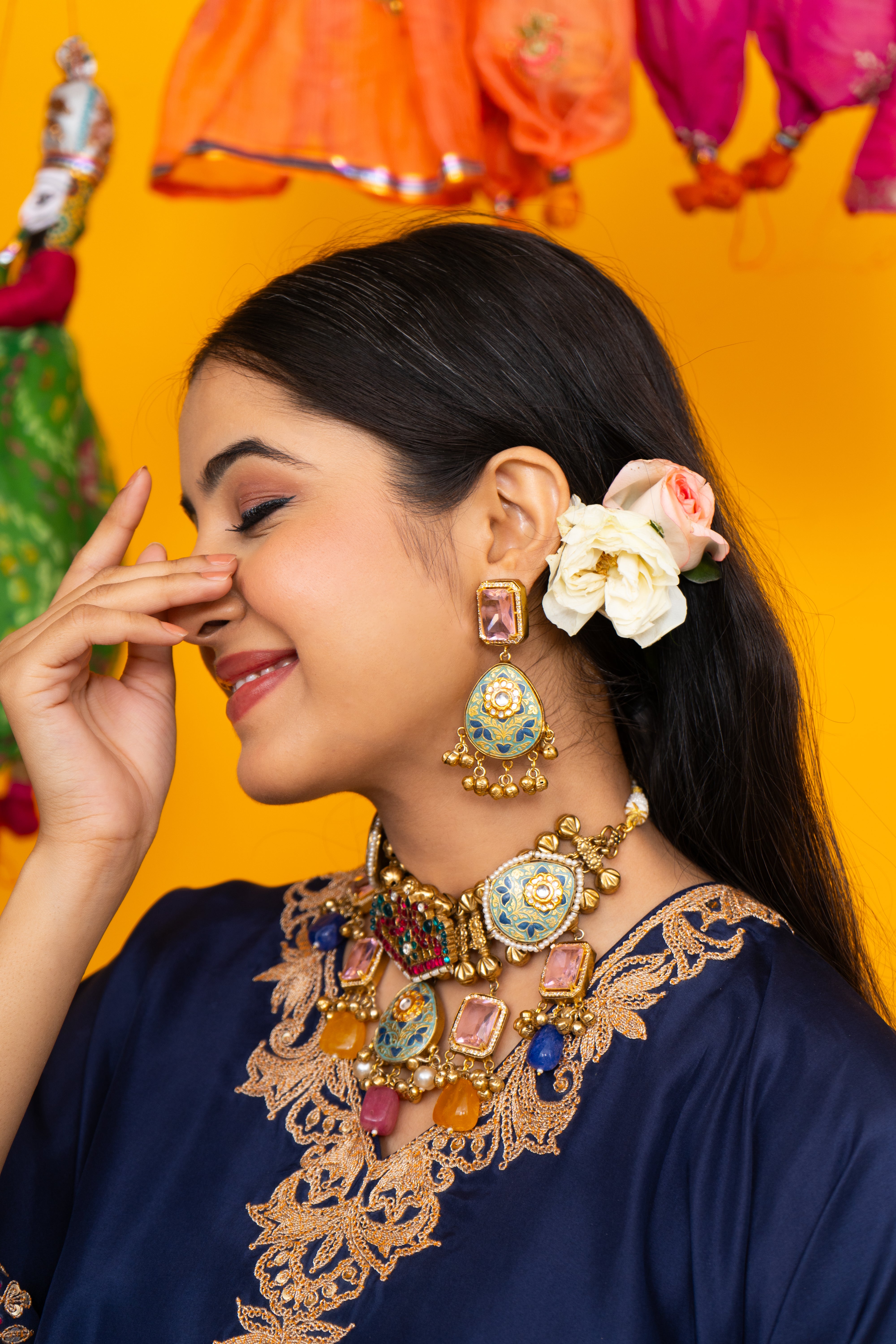 Shikara Grandeur Necklace Set