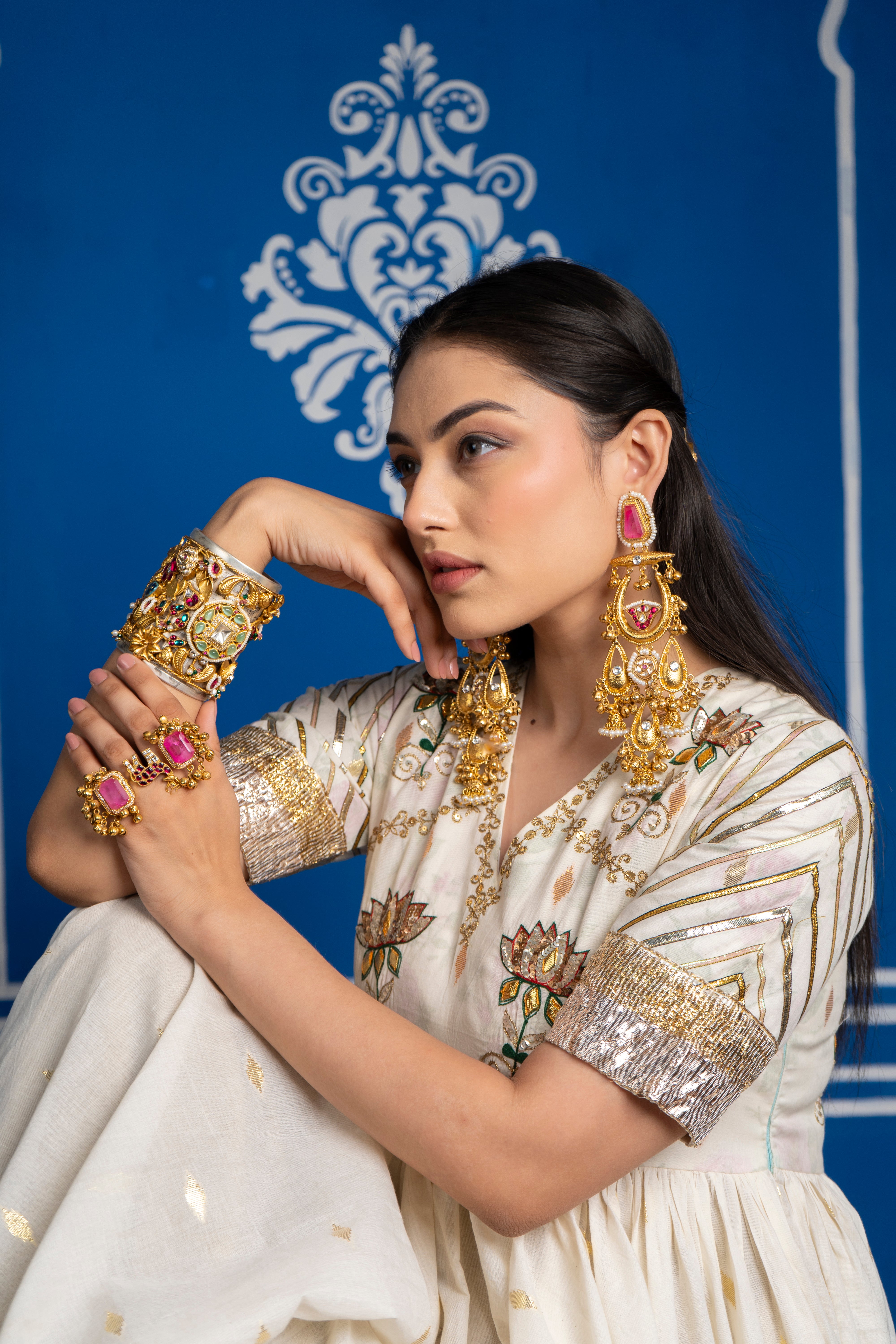 DASTKARI CUFF (Adjustable) Wire work