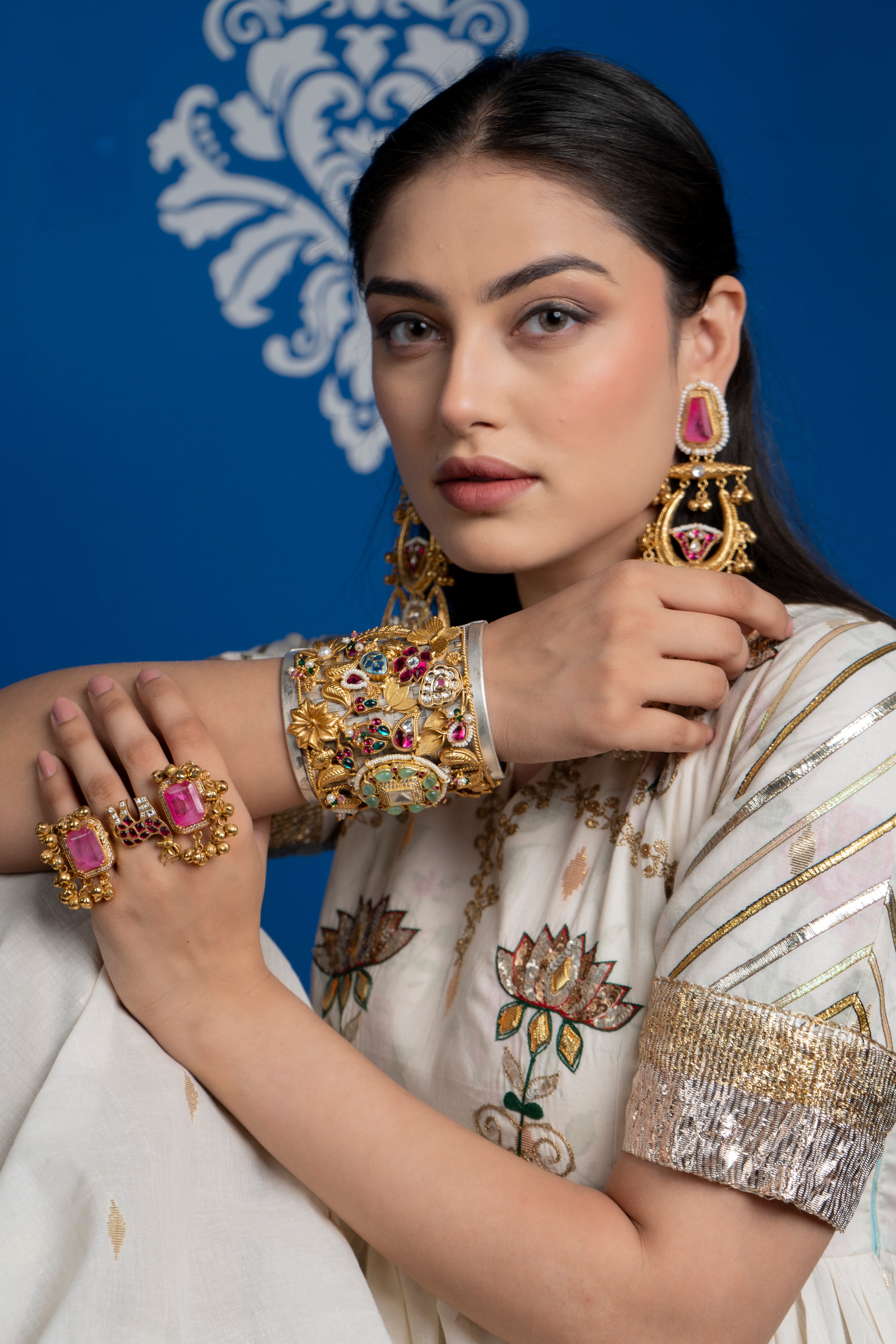 DASTKARI CUFF (Adjustable) Wire work