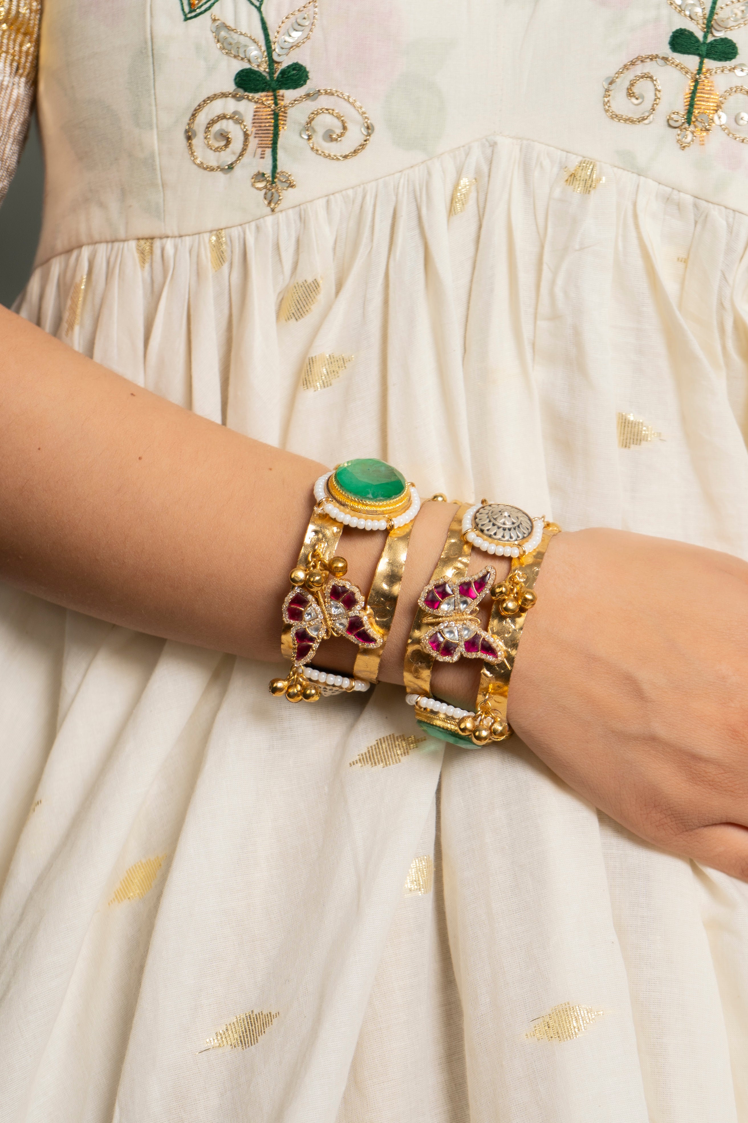 VYJANTHI MALA CUFF (Adjustable) - Single pc