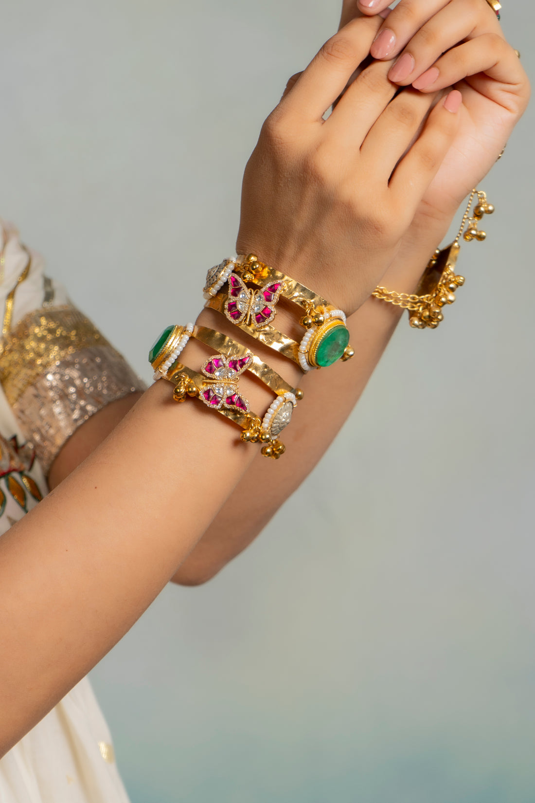 VYJANTHI MALA CUFF (Adjustable) - Single pc