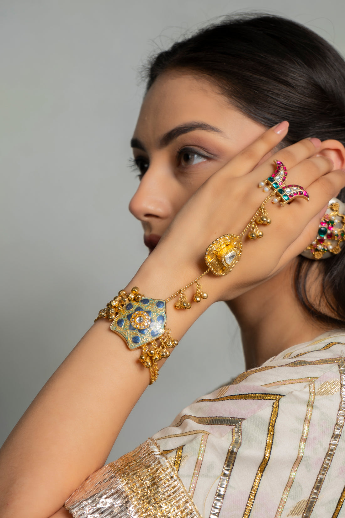 MADHUBALA HATHFOOL (Adjustable) -Single pc
