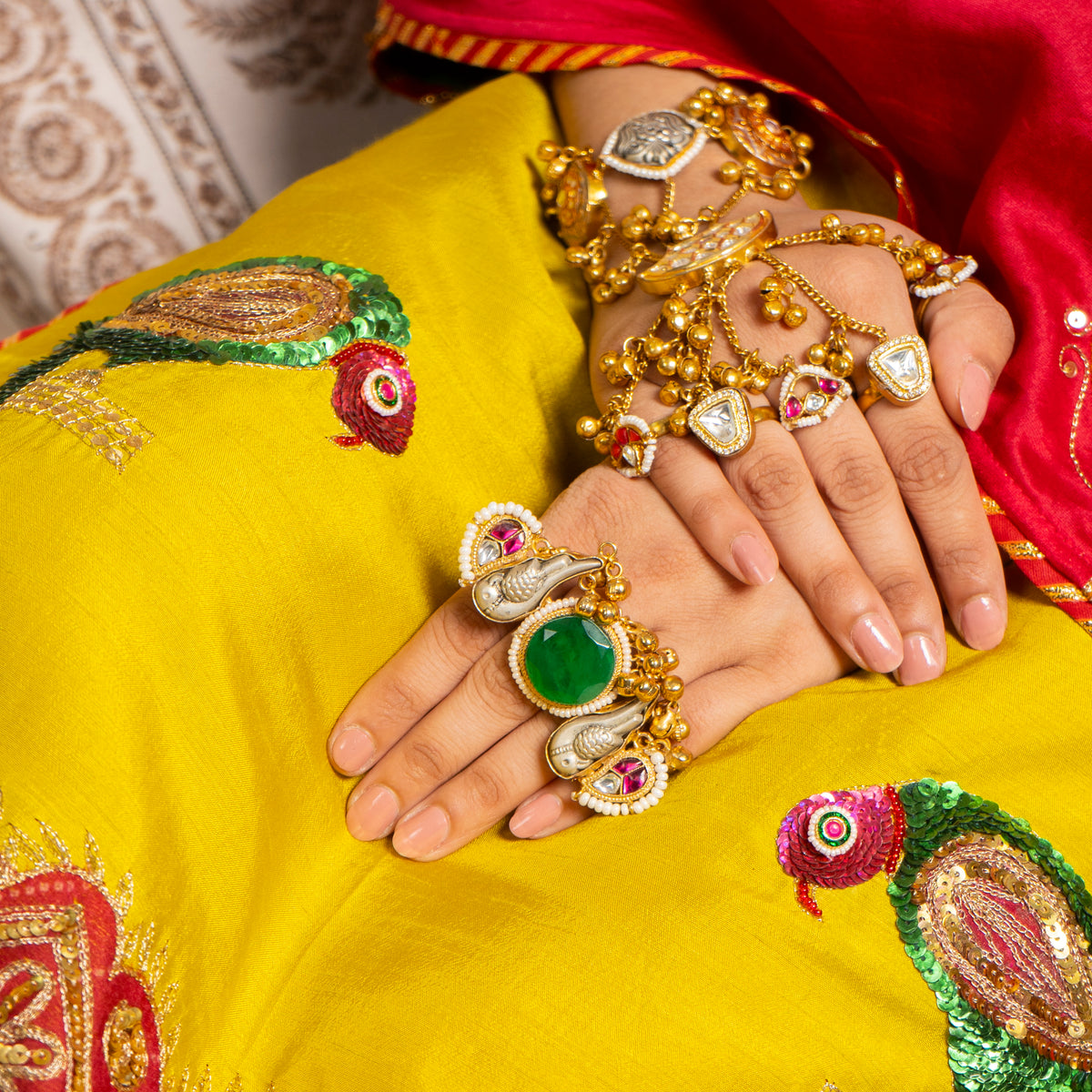 NADAAN PARINDEY RING (Adjustable) – NIRVIKAA