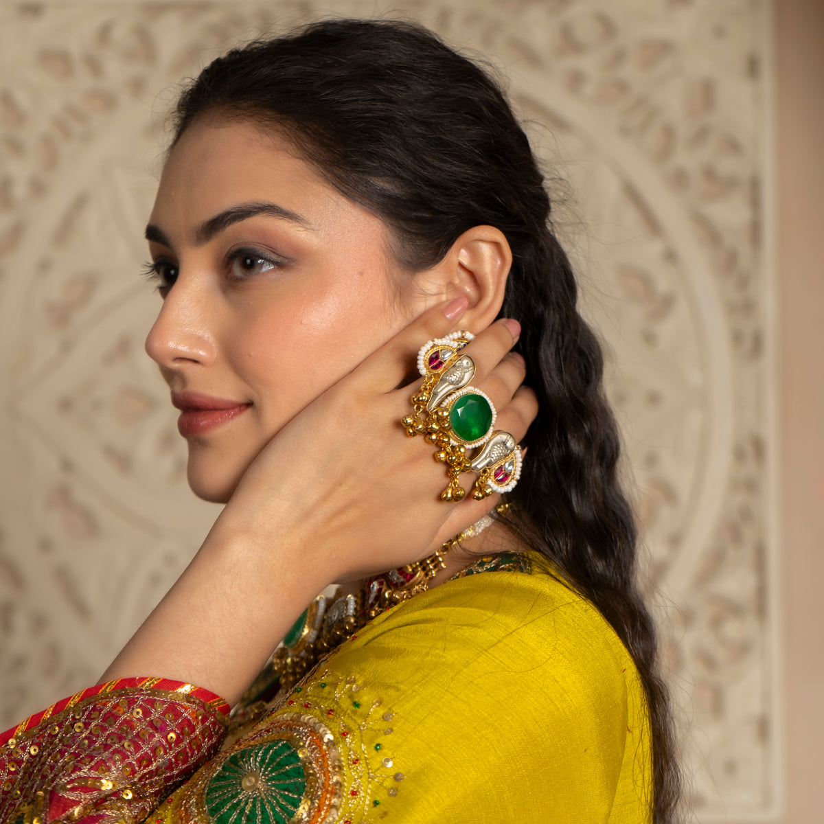 NADAAN PARINDEY RING (Adjustable) – NIRVIKAA