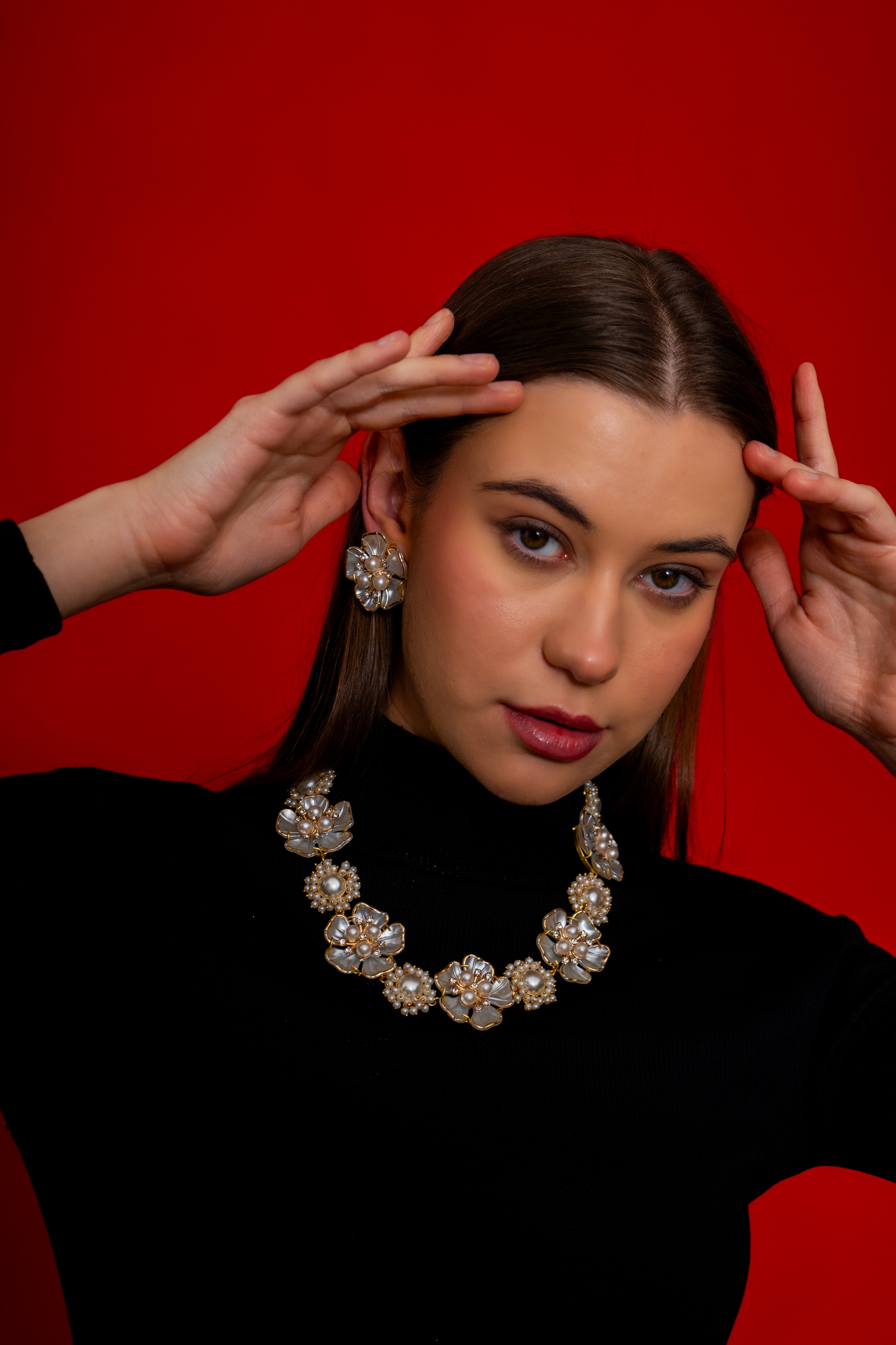 WRAPPED IN LOVE FLOWER NECKLACE