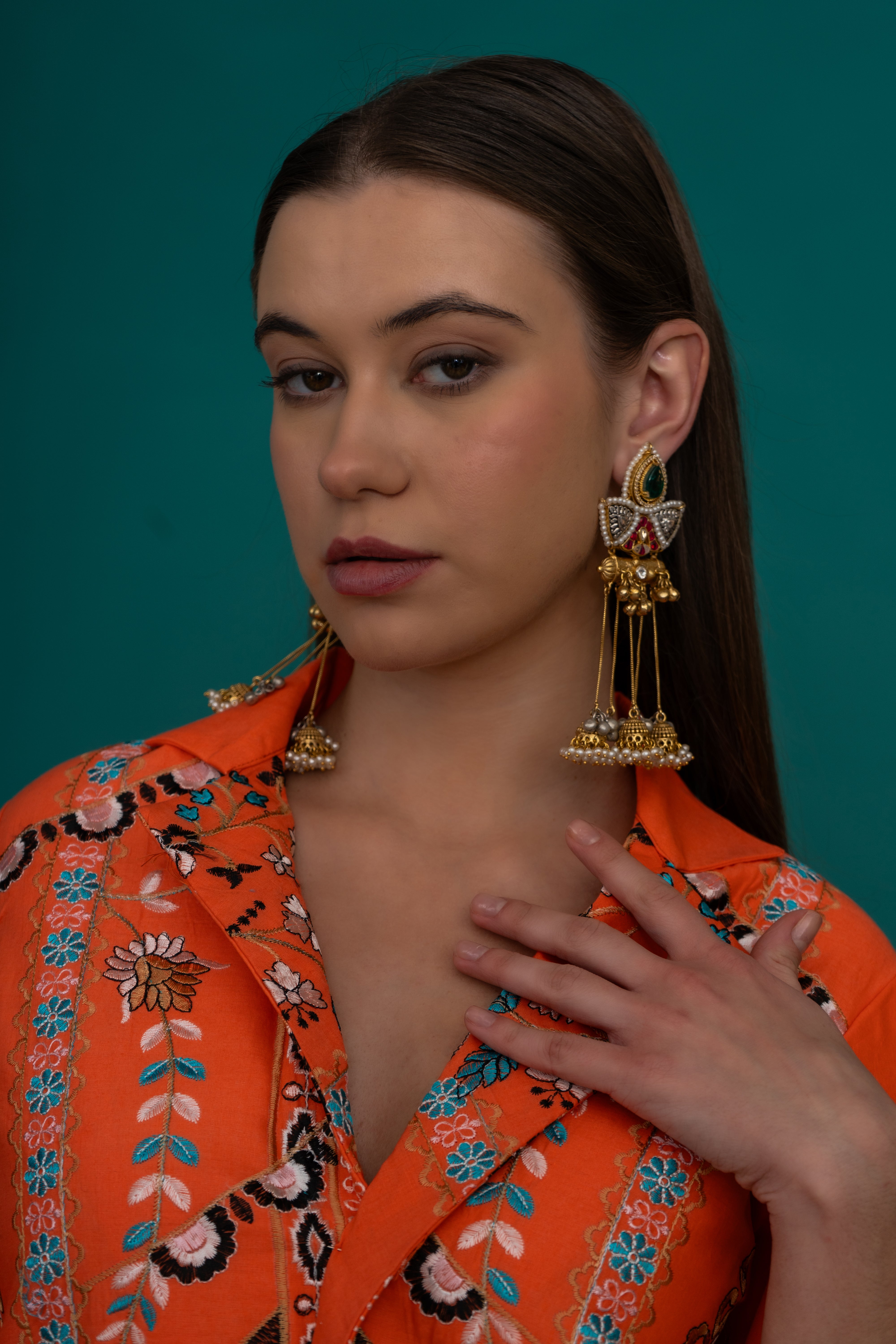 Aishwarya jadau Earings