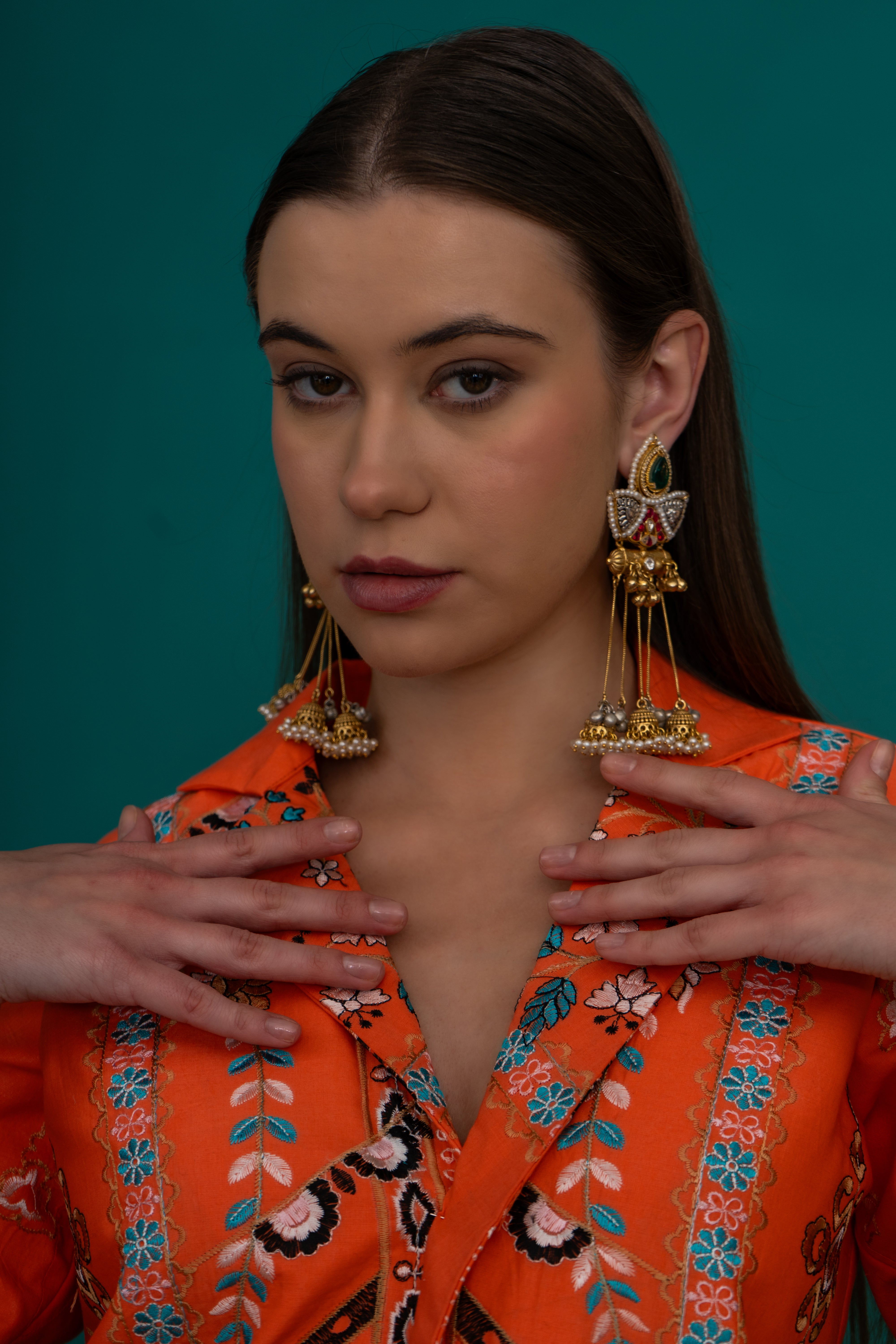 Aishwarya jadau Earings