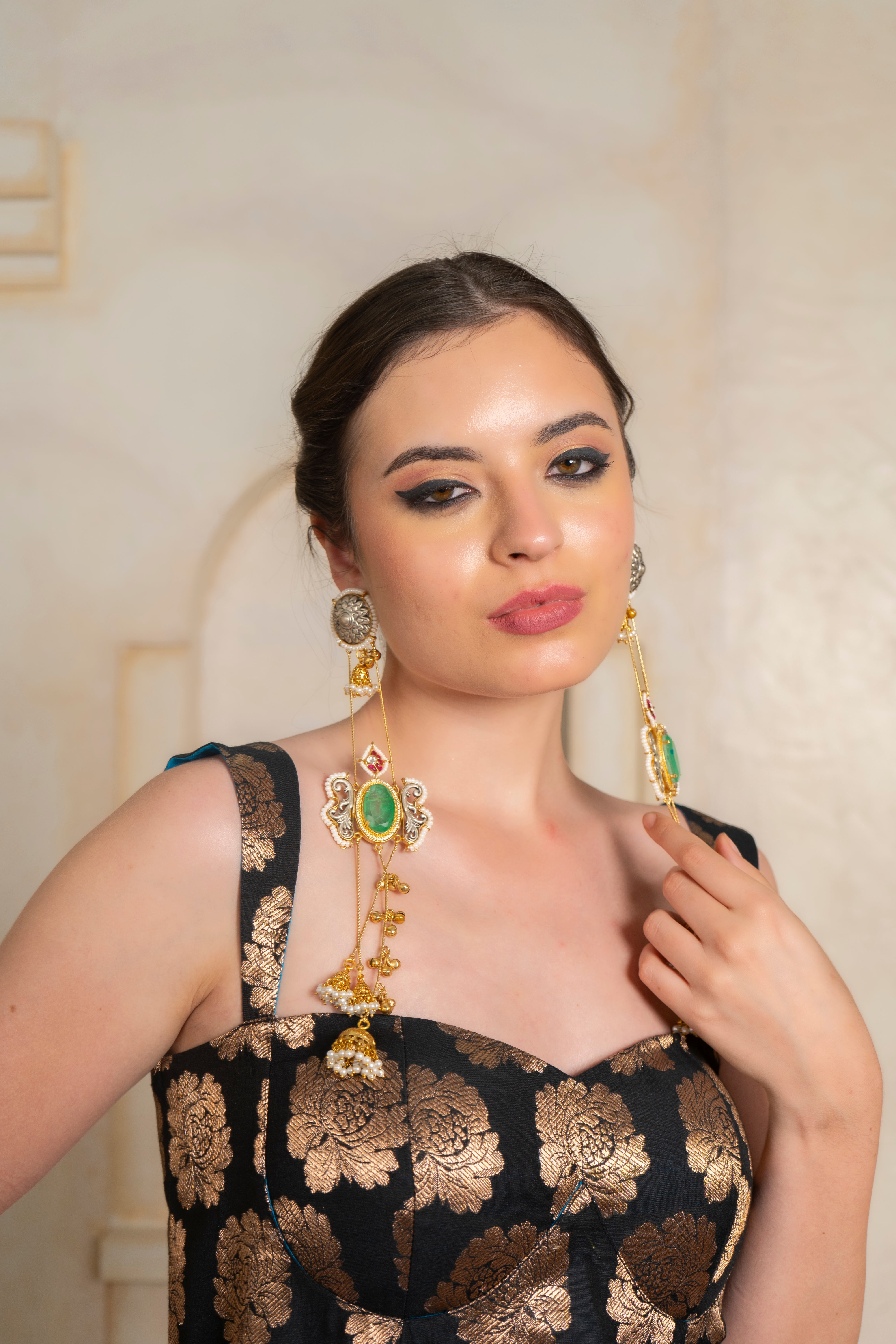 Barfi Earrings
