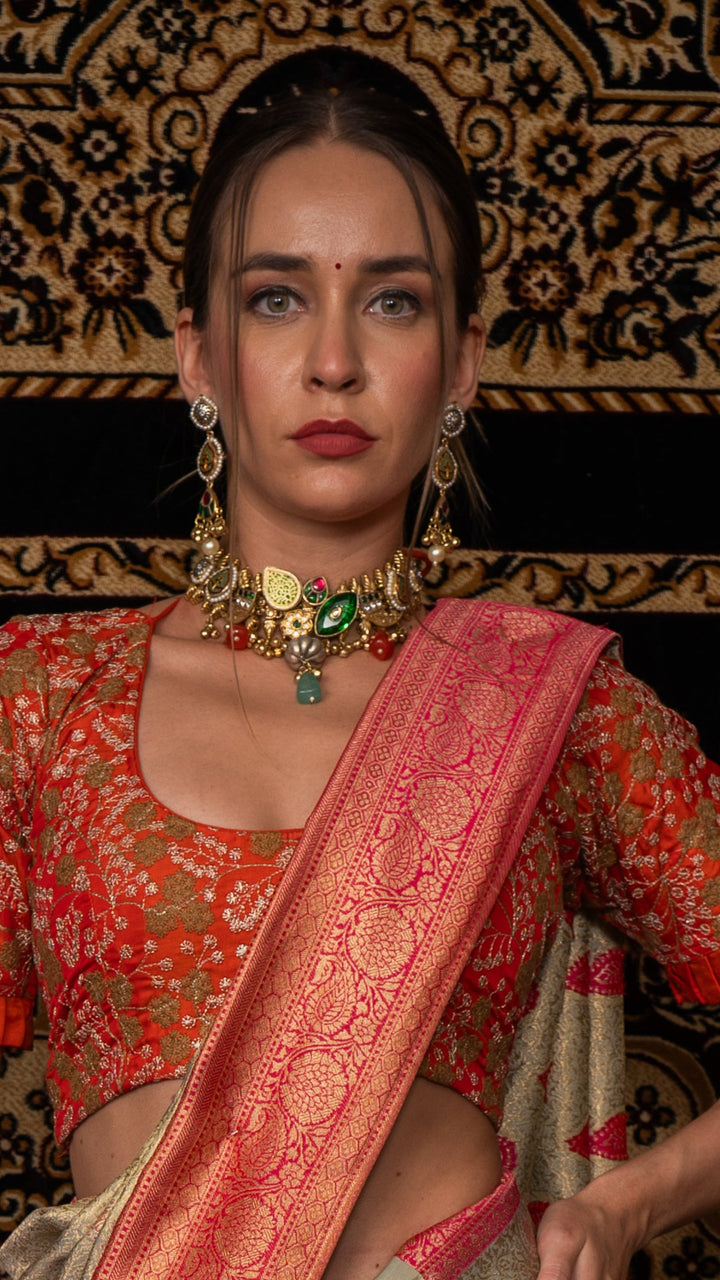 Mohabbat jadau Necklace set