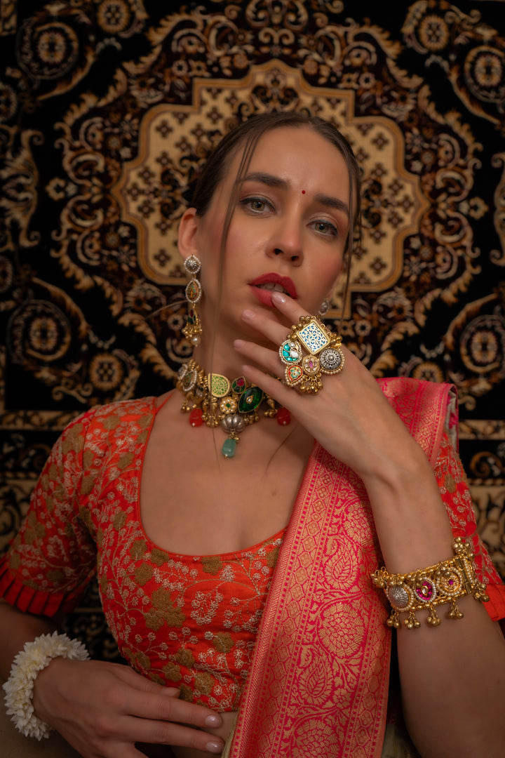 DILKASH JADAU RING (Adjustable)